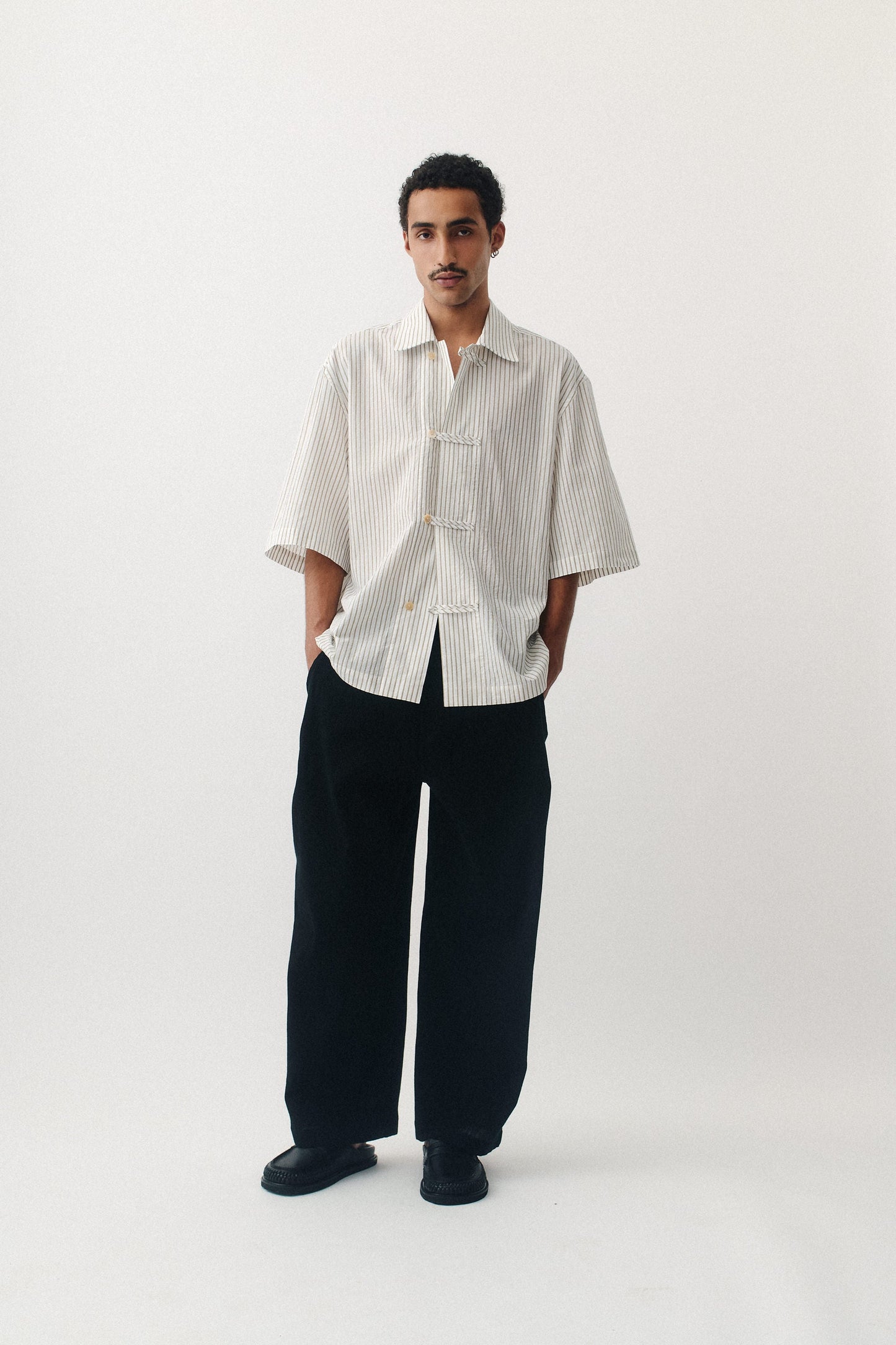 Meia Shirt Light Beach Stripe