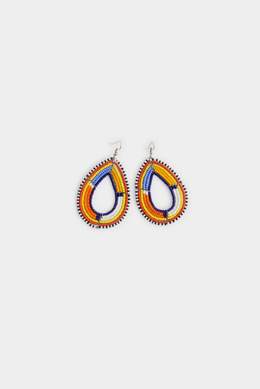 BEADED DROP EARRINGS