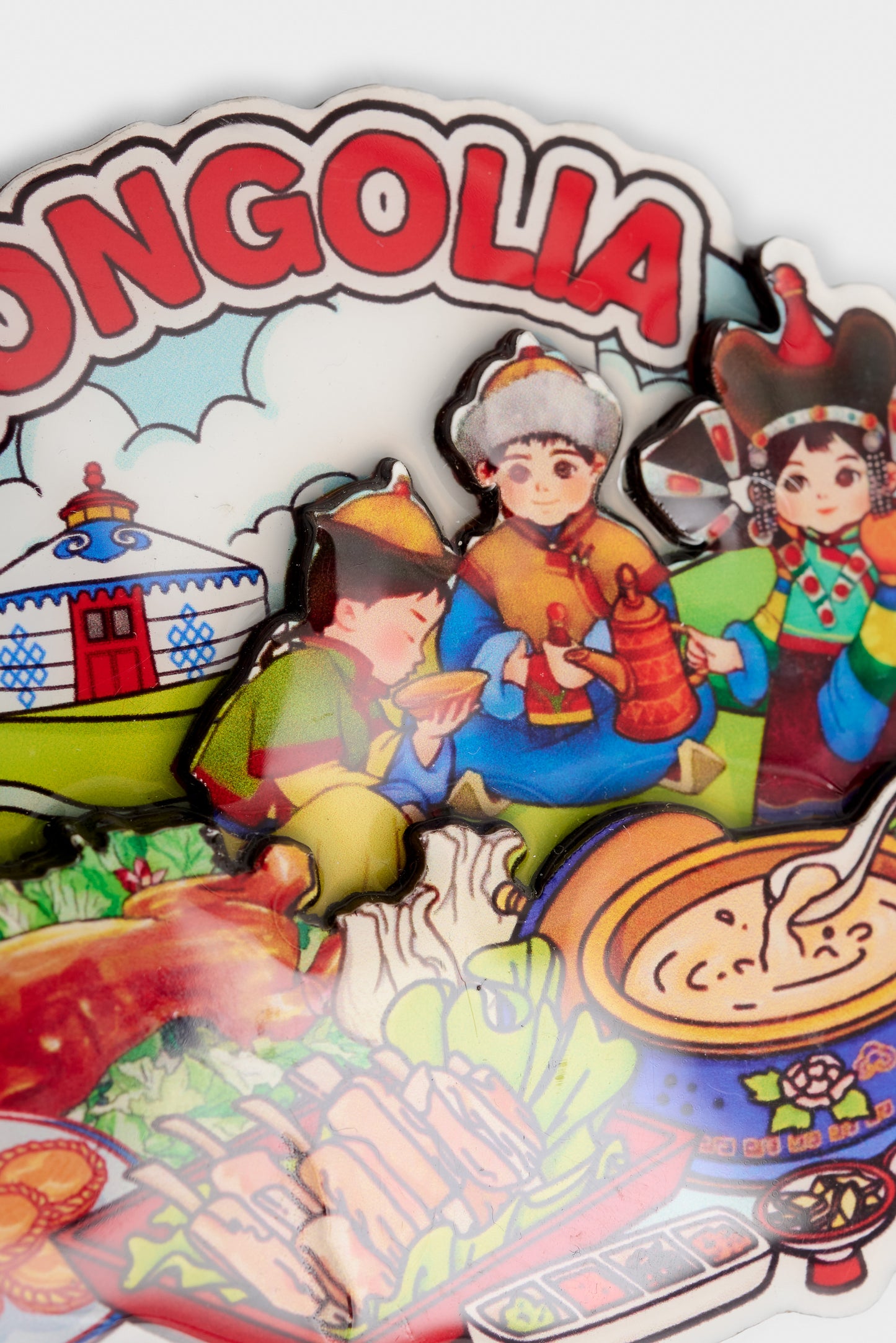Mongolia Magnet