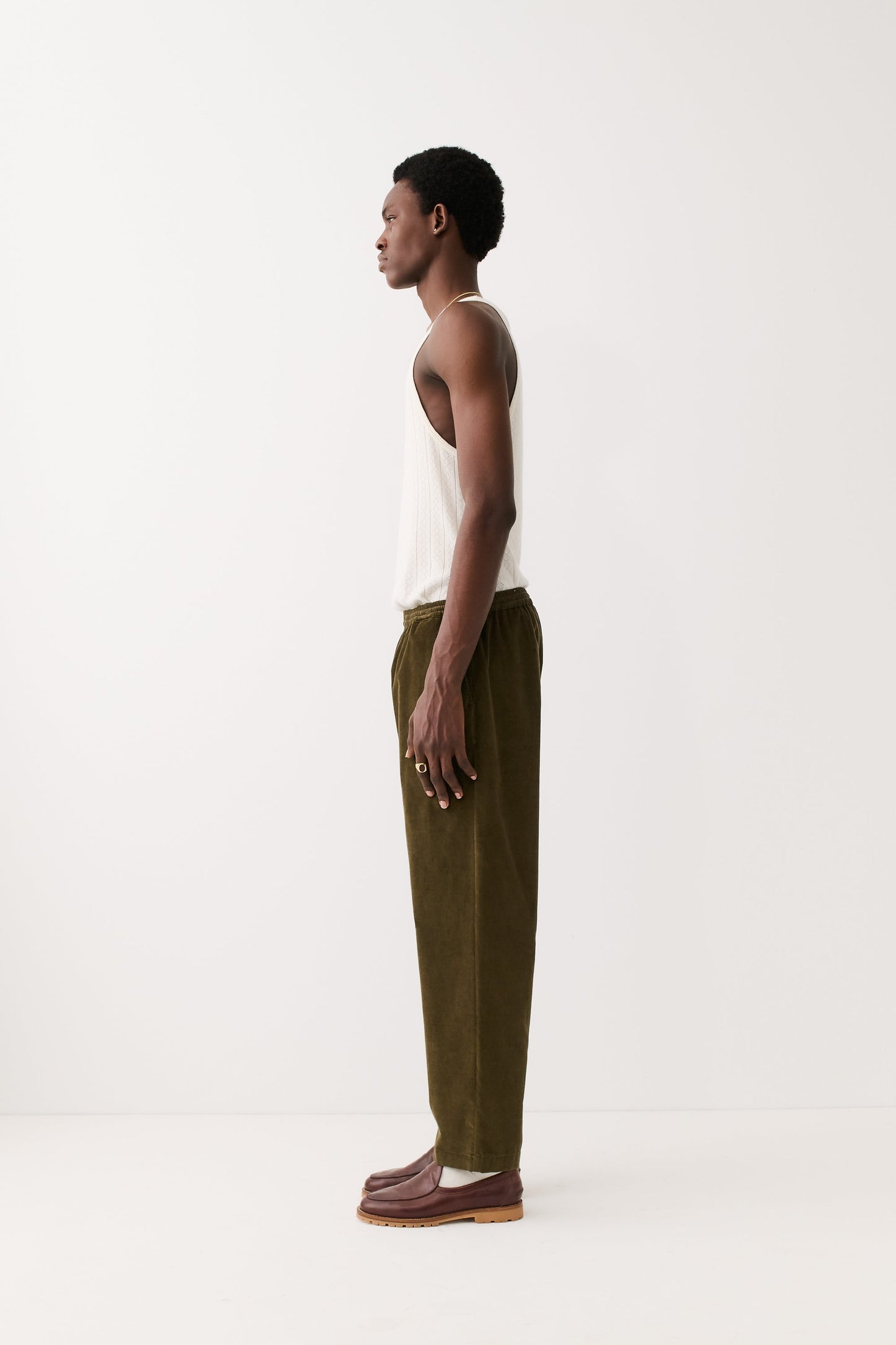 Banasa Pants Olive Haze Corduroy
