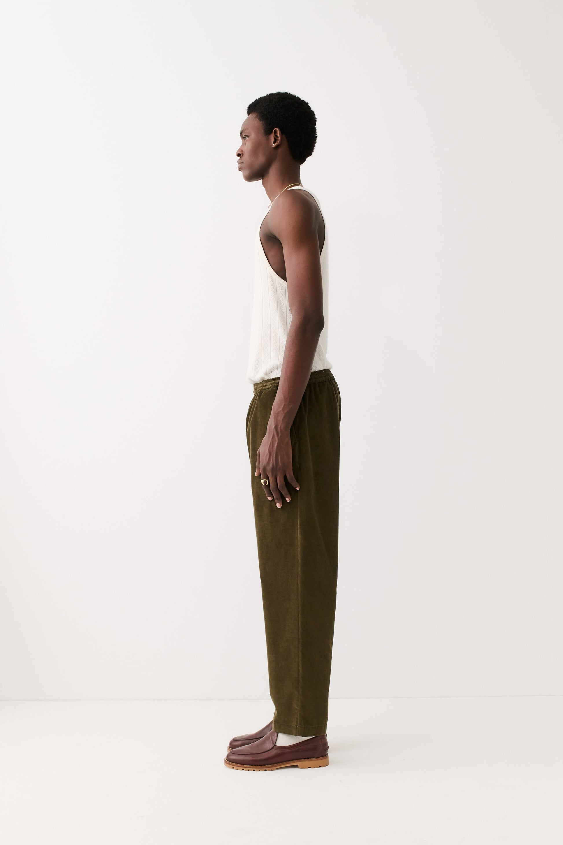 Banasa Pants Olive Haze Corduroy
