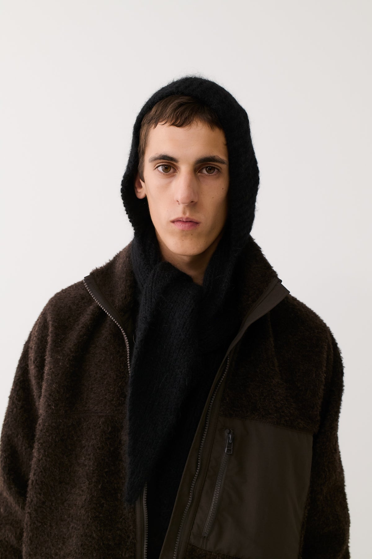 BISA HOODED SCARF