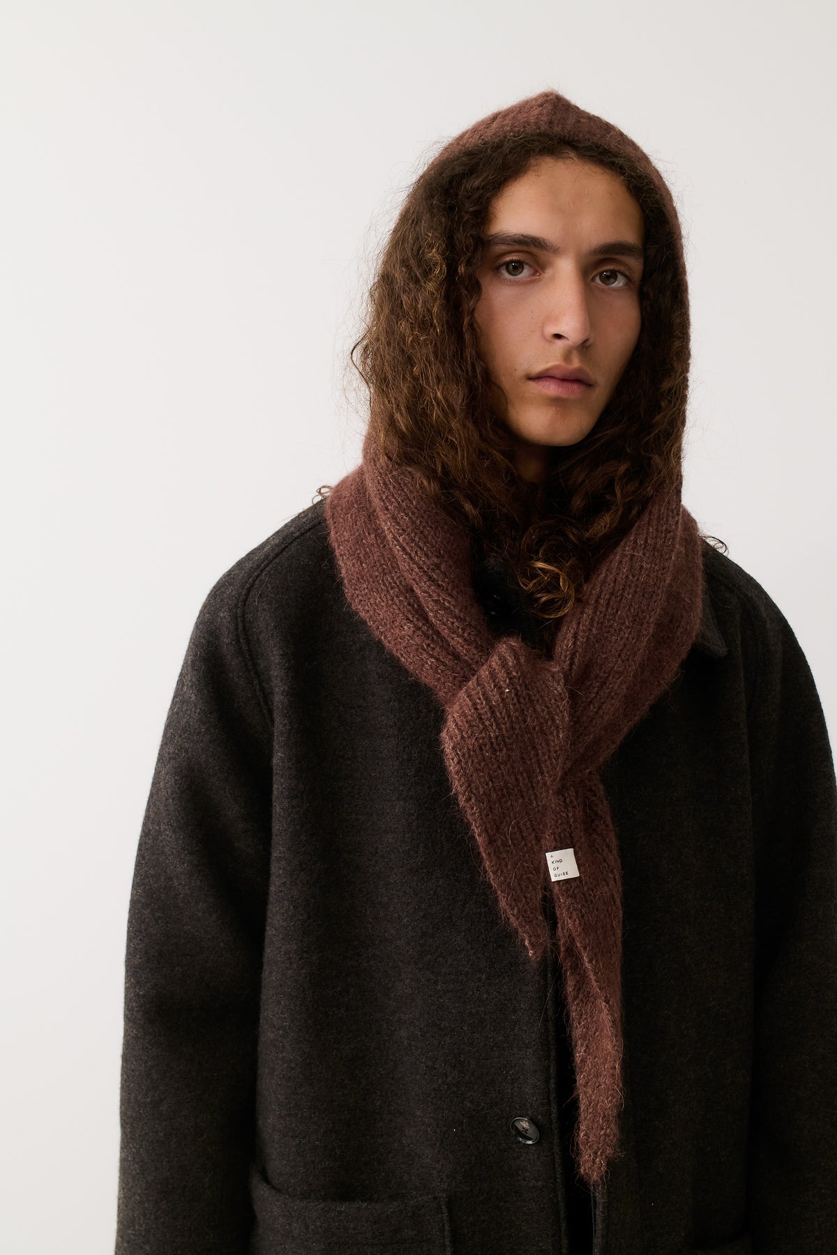 BISA HOODED SCARF