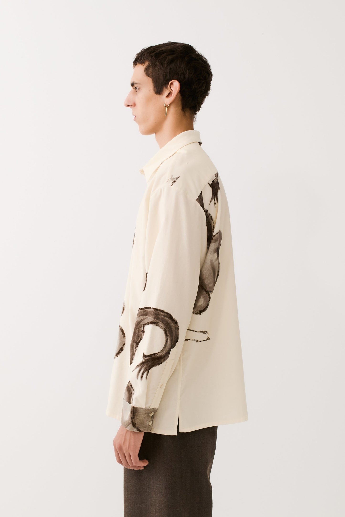 Derbin Shirt Cream Dancer