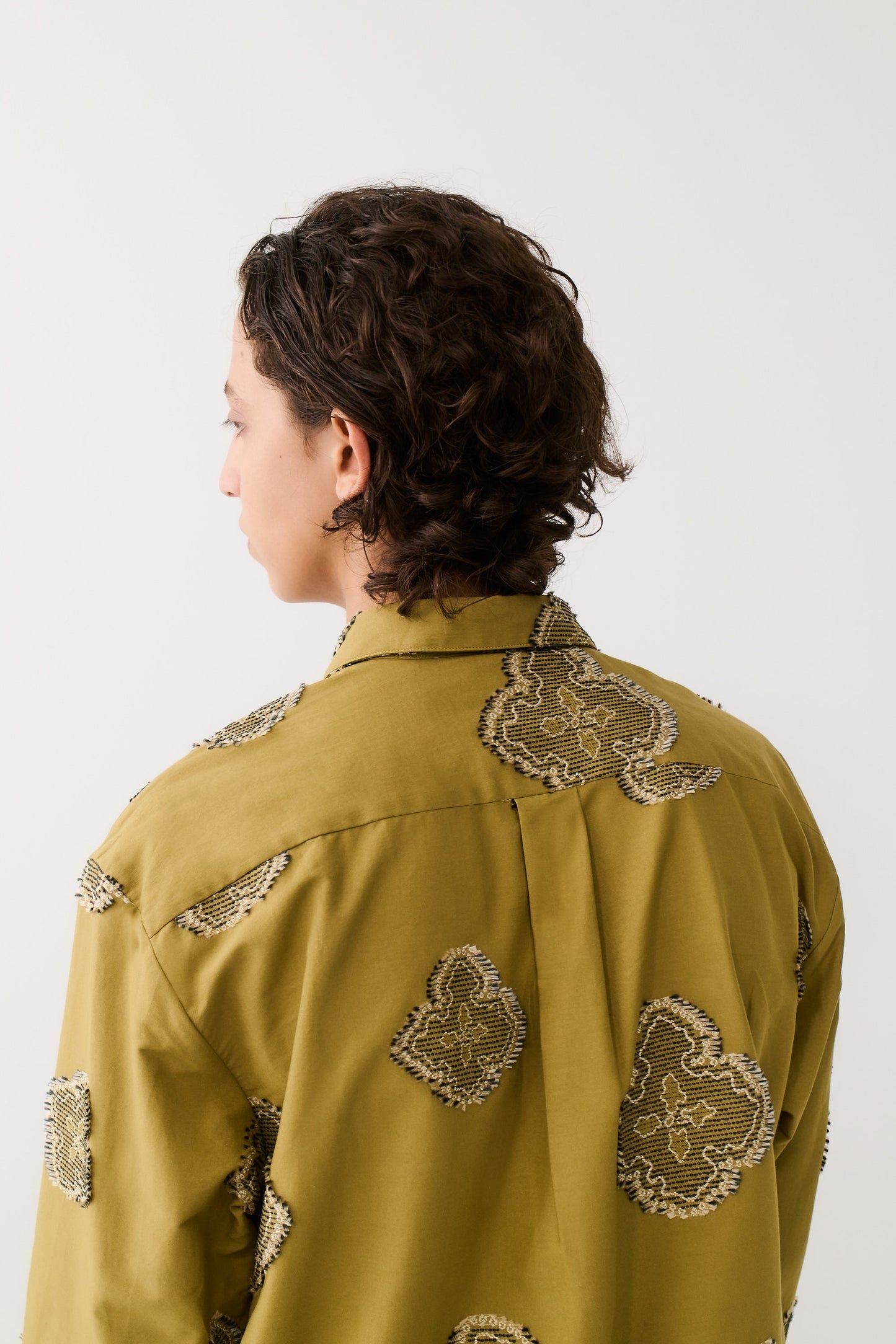Derbin Shirt Moss Flower Meadow