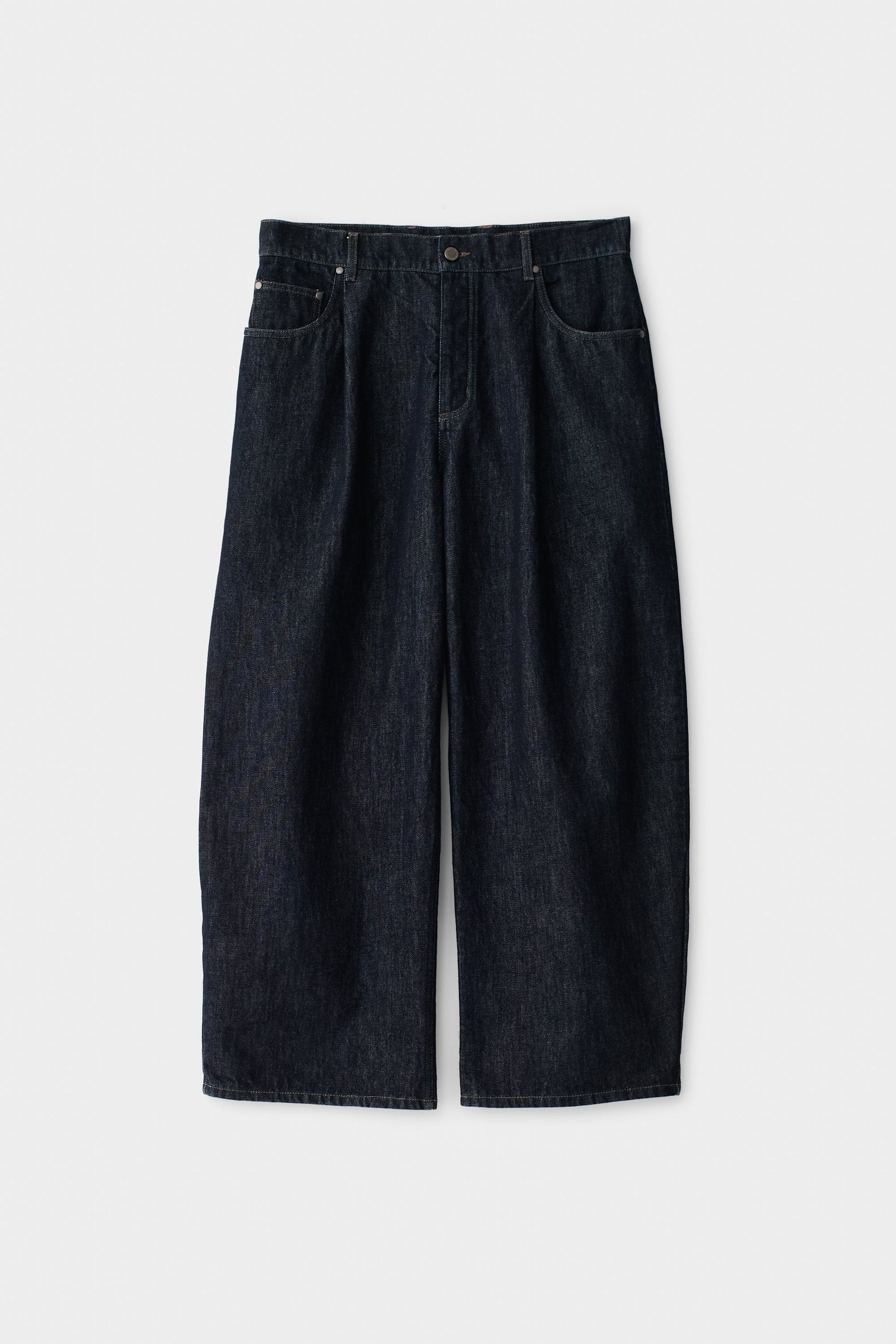 Duma Pleated Denim Almost Raw