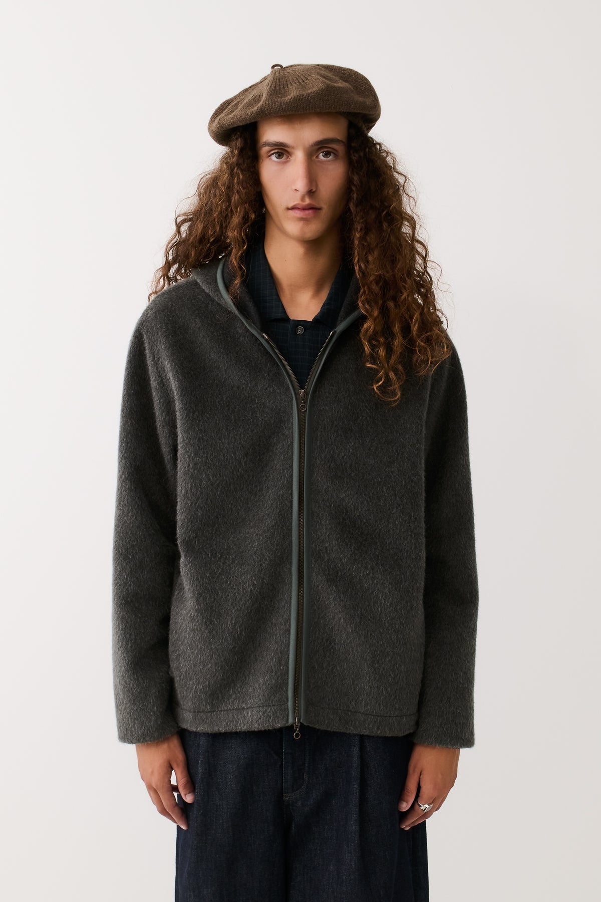 ERRO HOODED OVERSHIRT