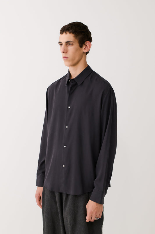 Fulvio Shirt Washed Graphite