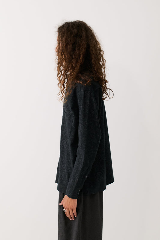Gusto Shirt Washed Black Ornament