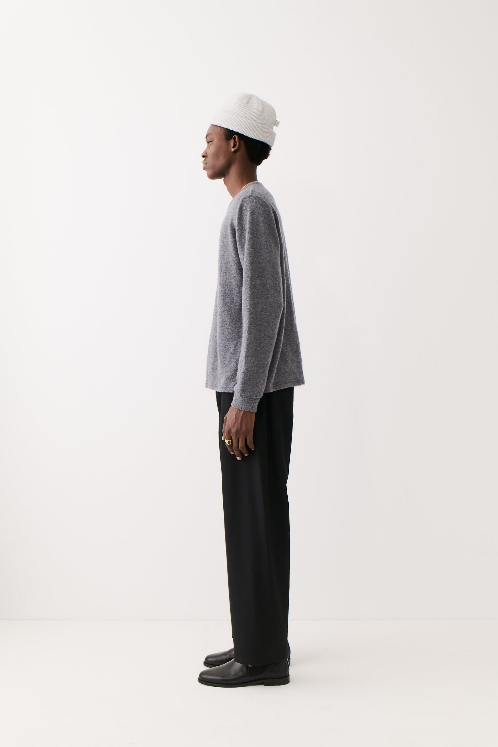 Lurin Longsleeve Anthracite Melange