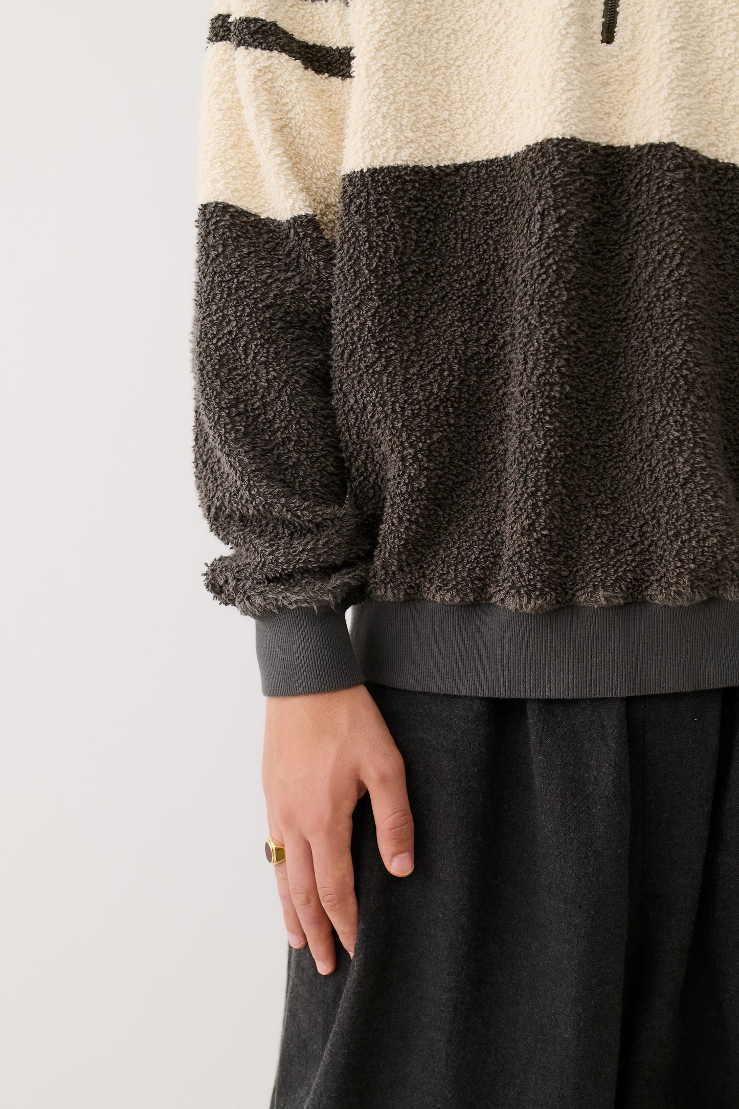 NOYAN ZIP SWEATER