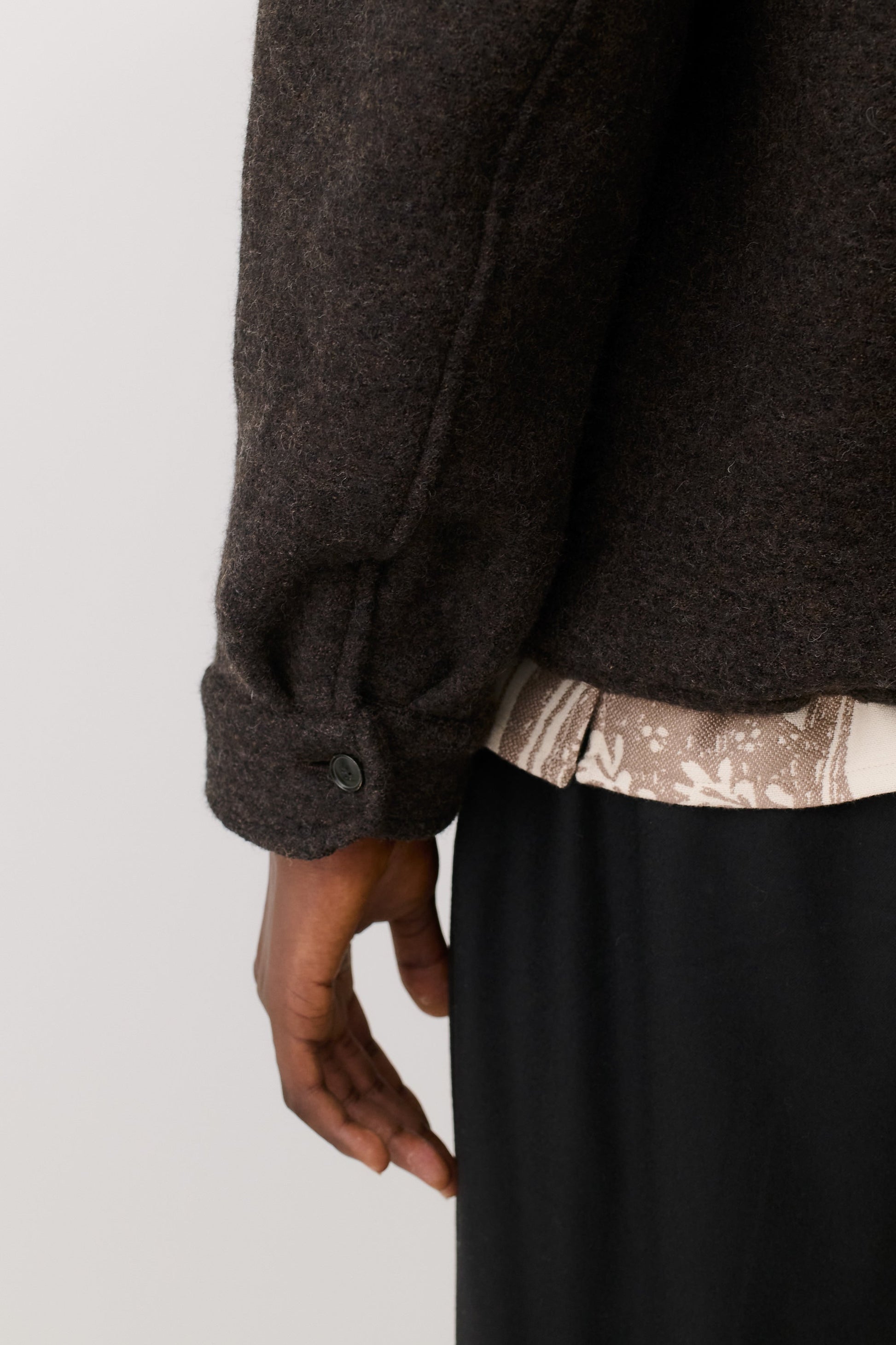 Plan Pullover Jacket Dark Oak Loden