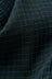 navy green check