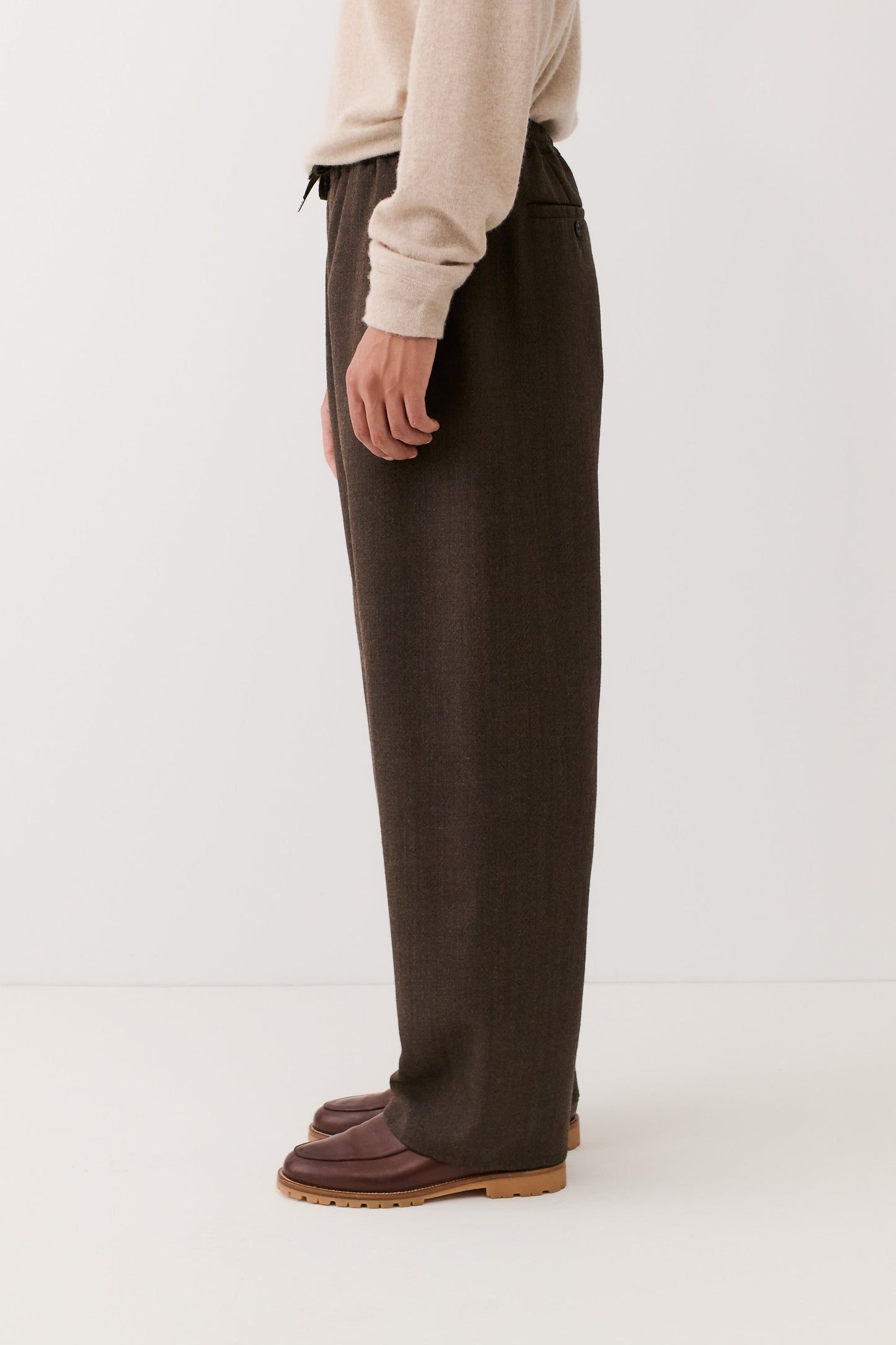 Samurai Trousers Smoked Ebony Melange