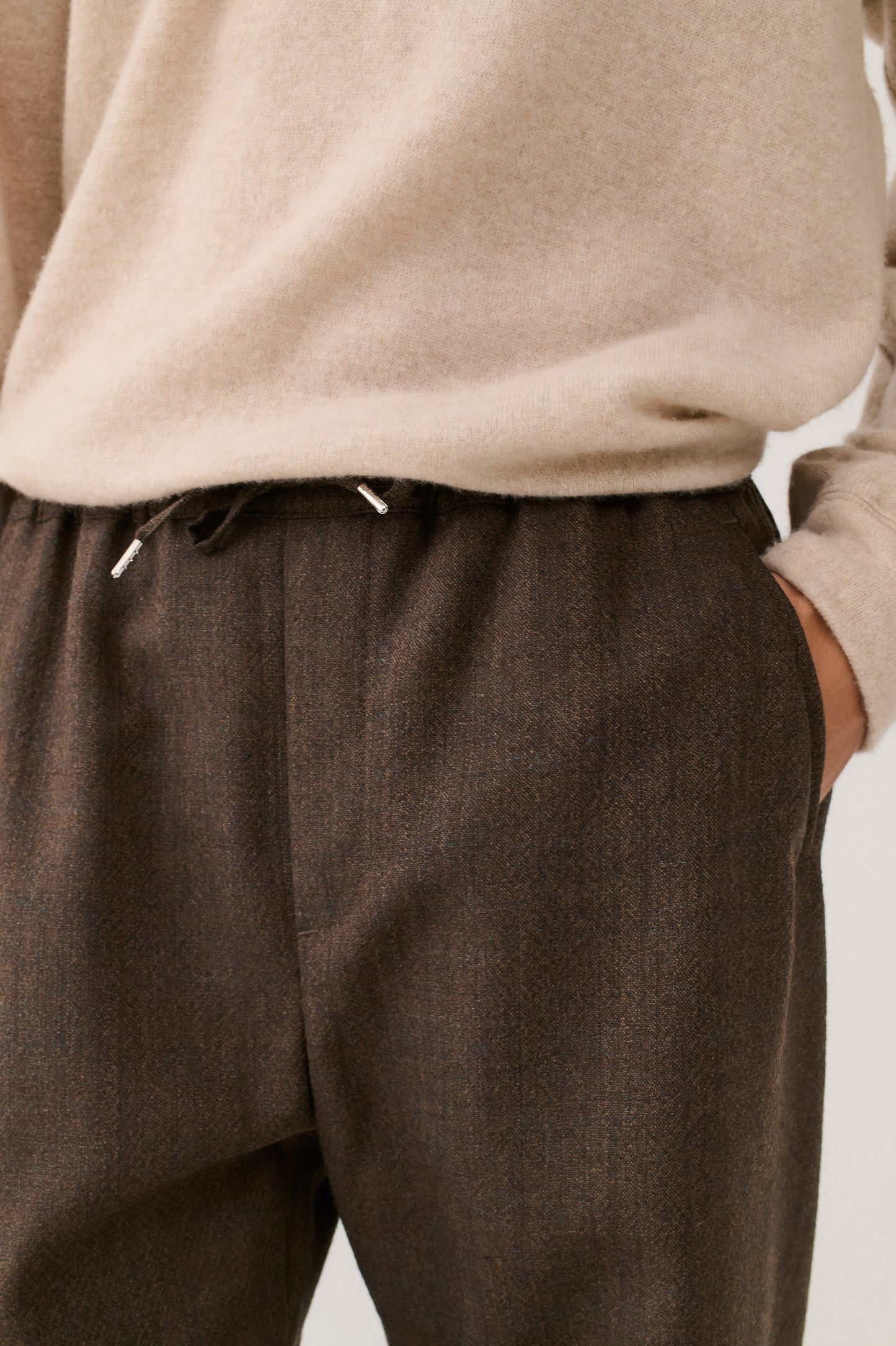 Samurai Trousers Smoked Ebony Melange