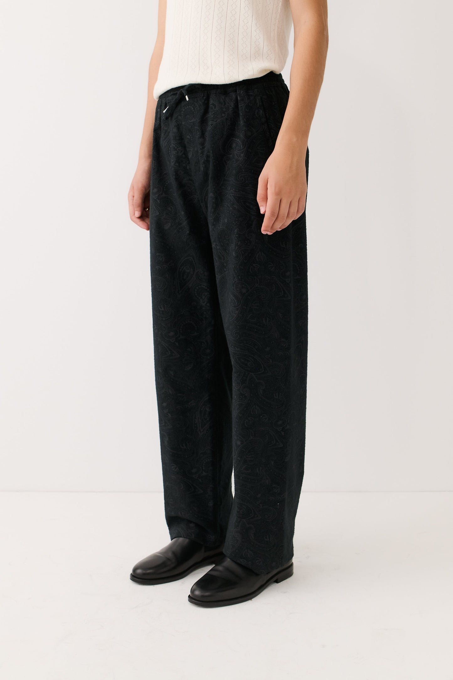 Samurai Trousers Washed Black Ornament