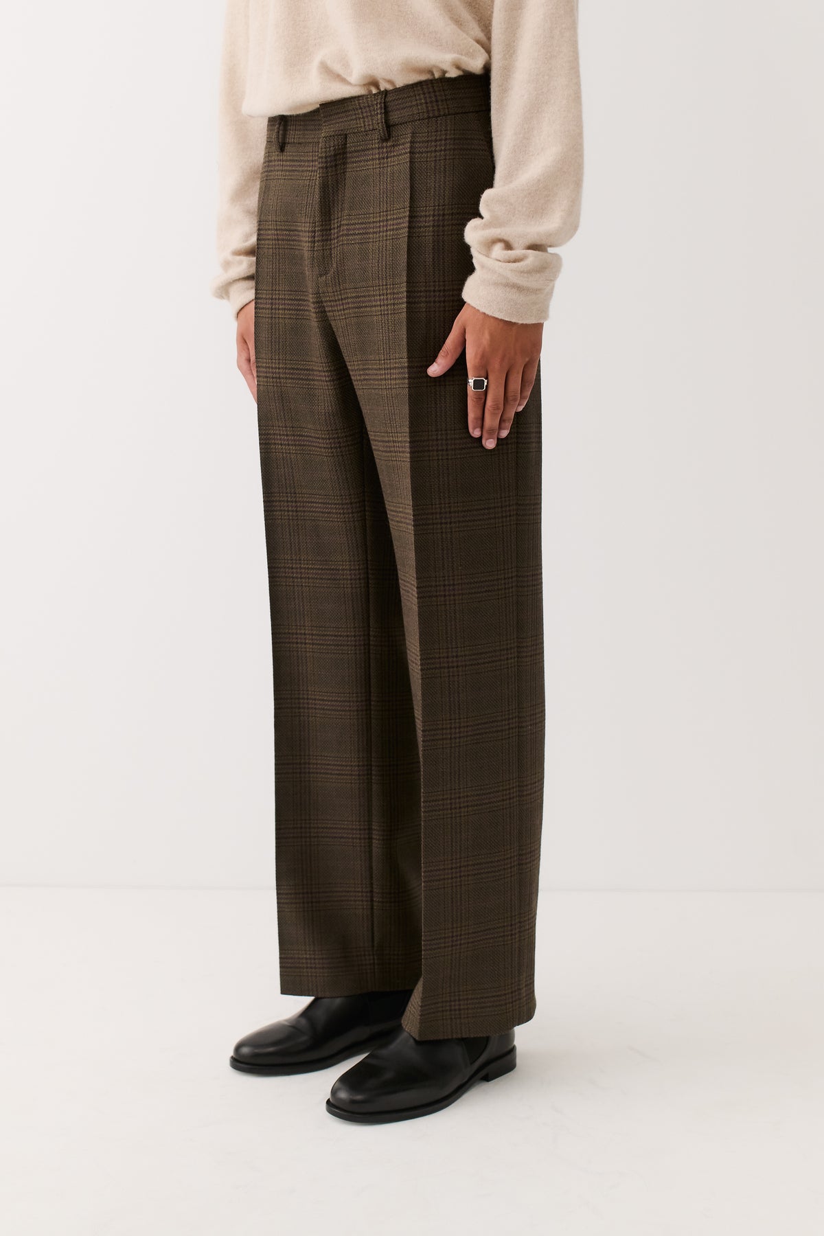 TAILORED WIDE TROUSERS