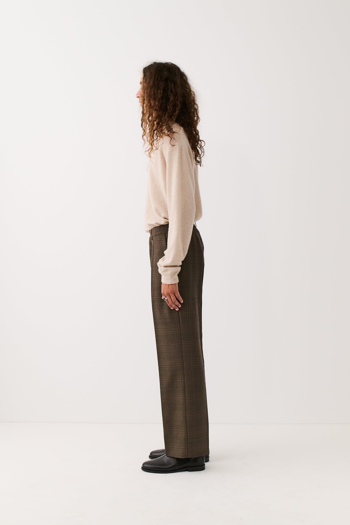 TAILORED WIDE TROUSERS