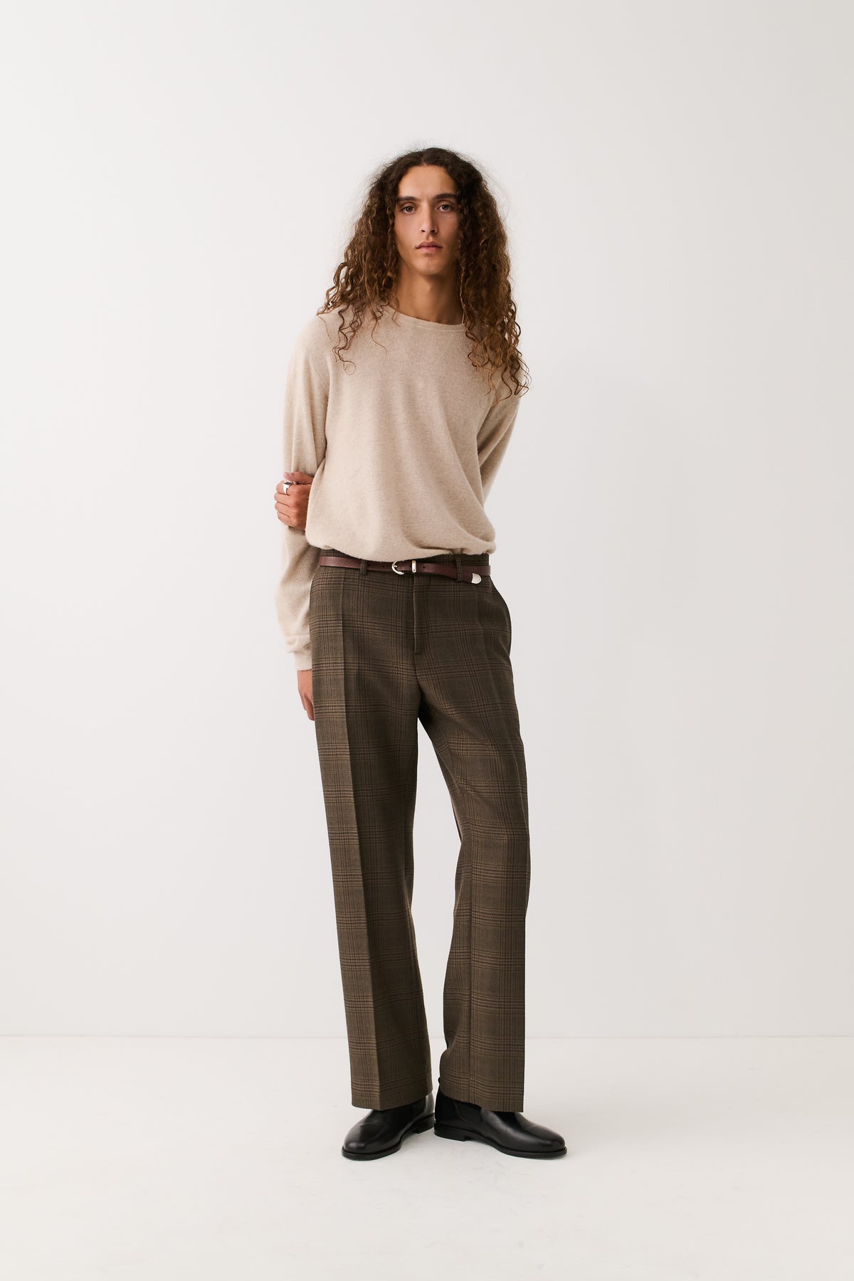 TAILORED WIDE TROUSERS