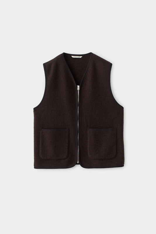 Valur Wool Vest Mahogany Tiles
