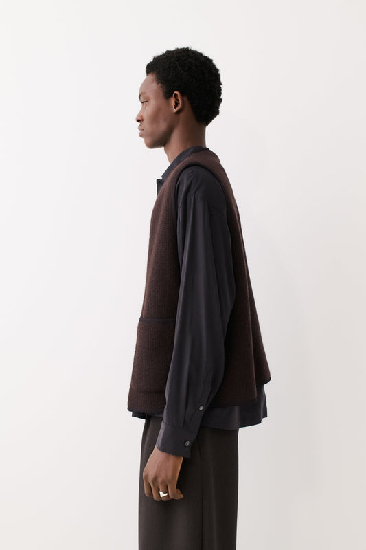 Valur Wool Vest Mahogany Tiles