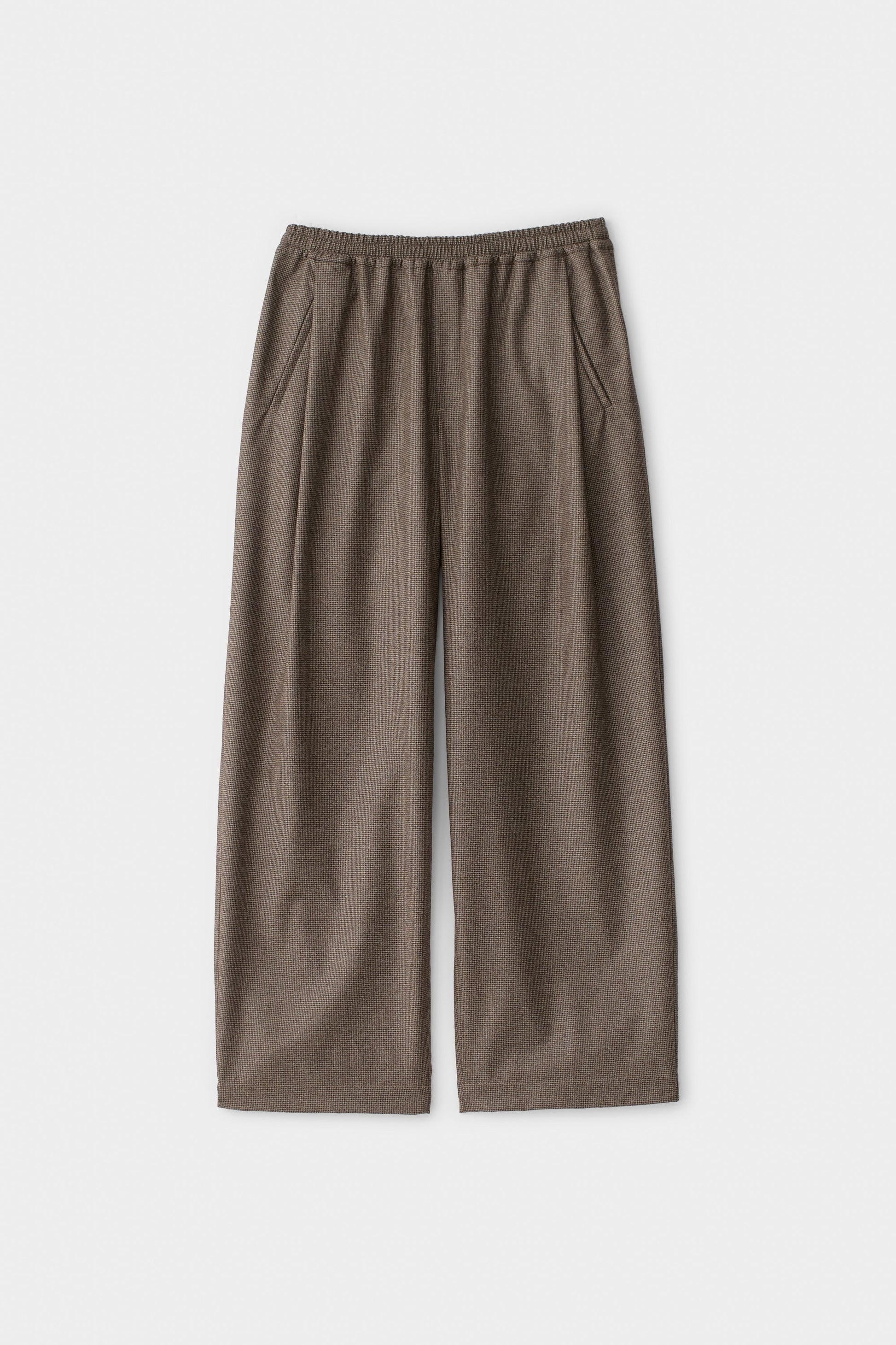 Wewa Wide Trousers Dirty Houndstooth