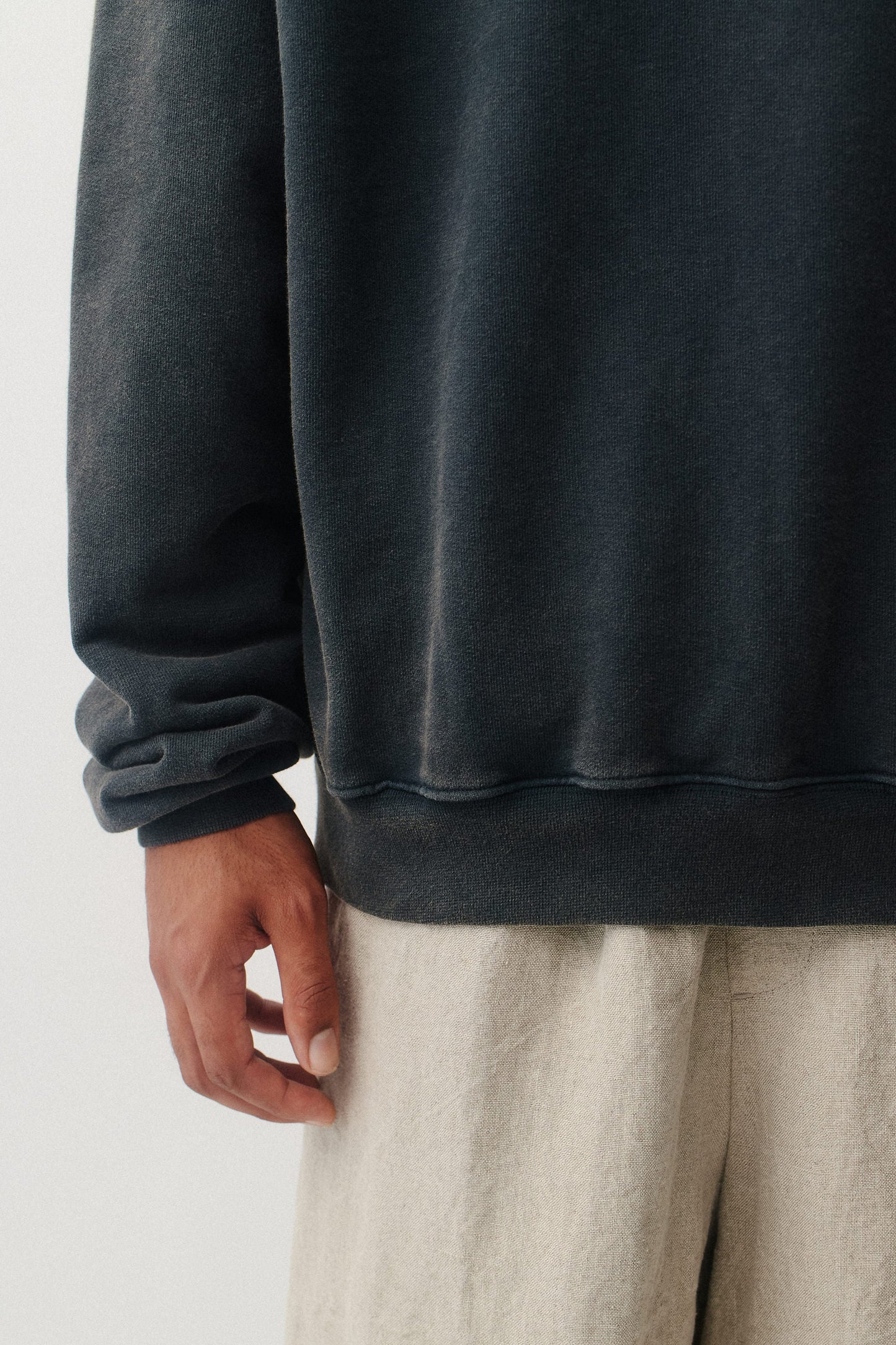 Campino Crewneck Washed Black