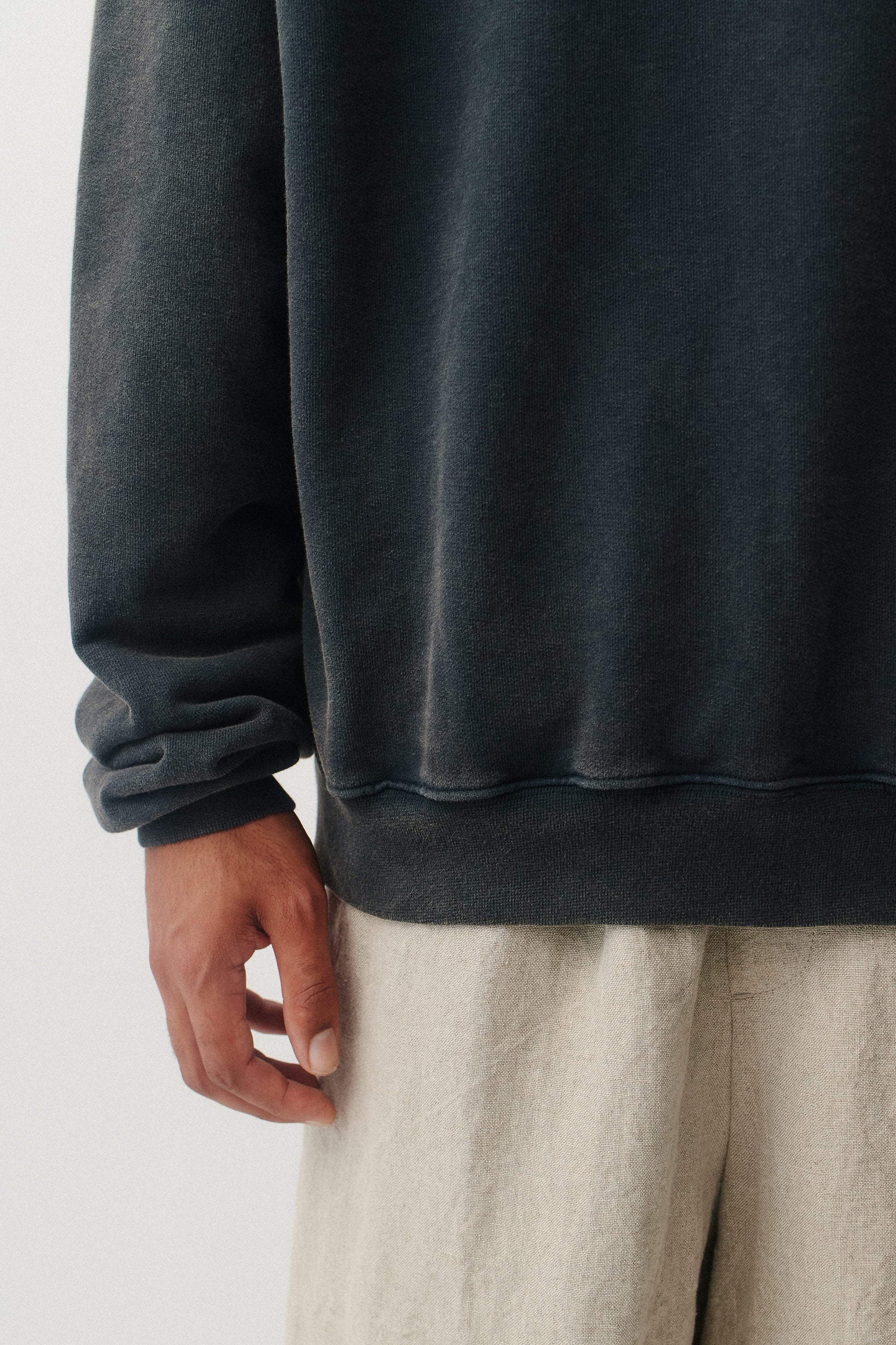 Campino Crewneck Washed Black