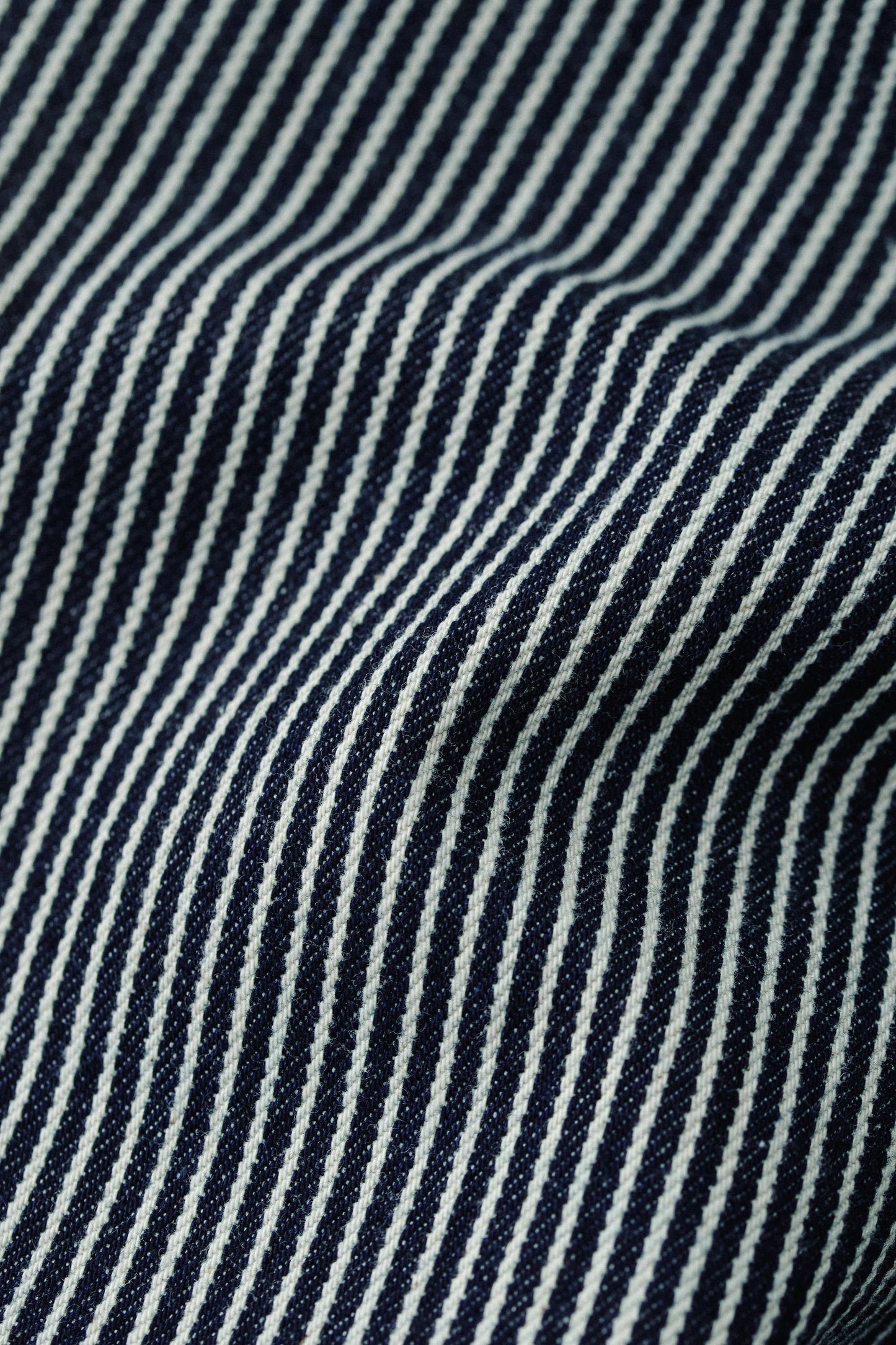 Duma Pleated Shorts Striped Denim