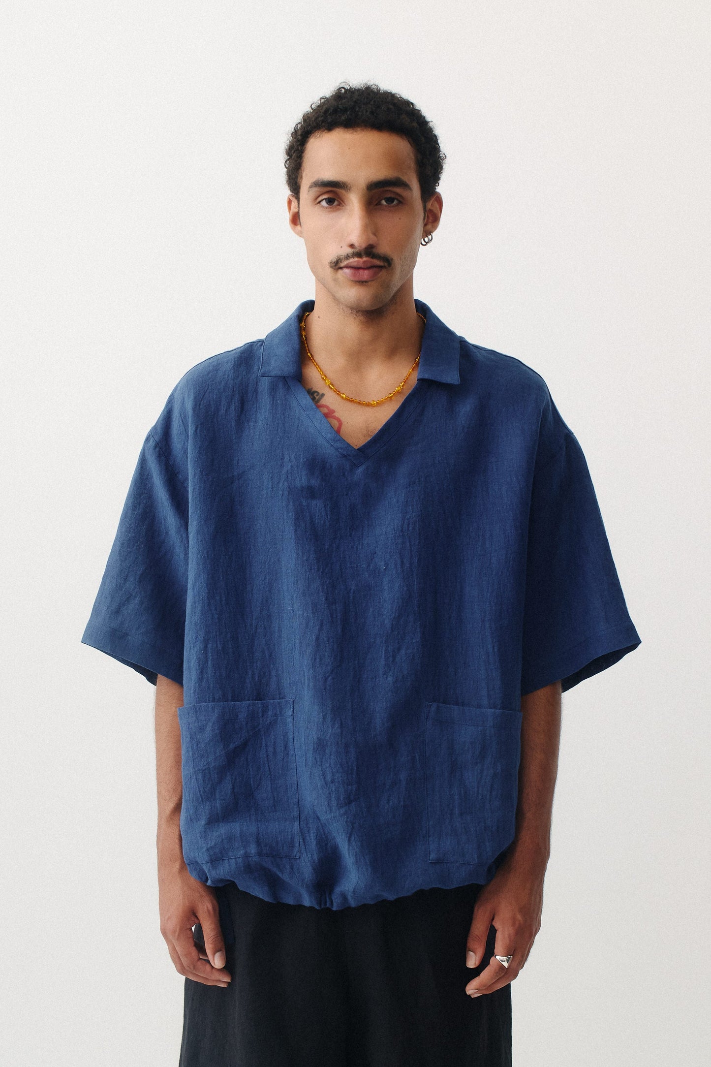 Madeira Shirt Faded Indigo