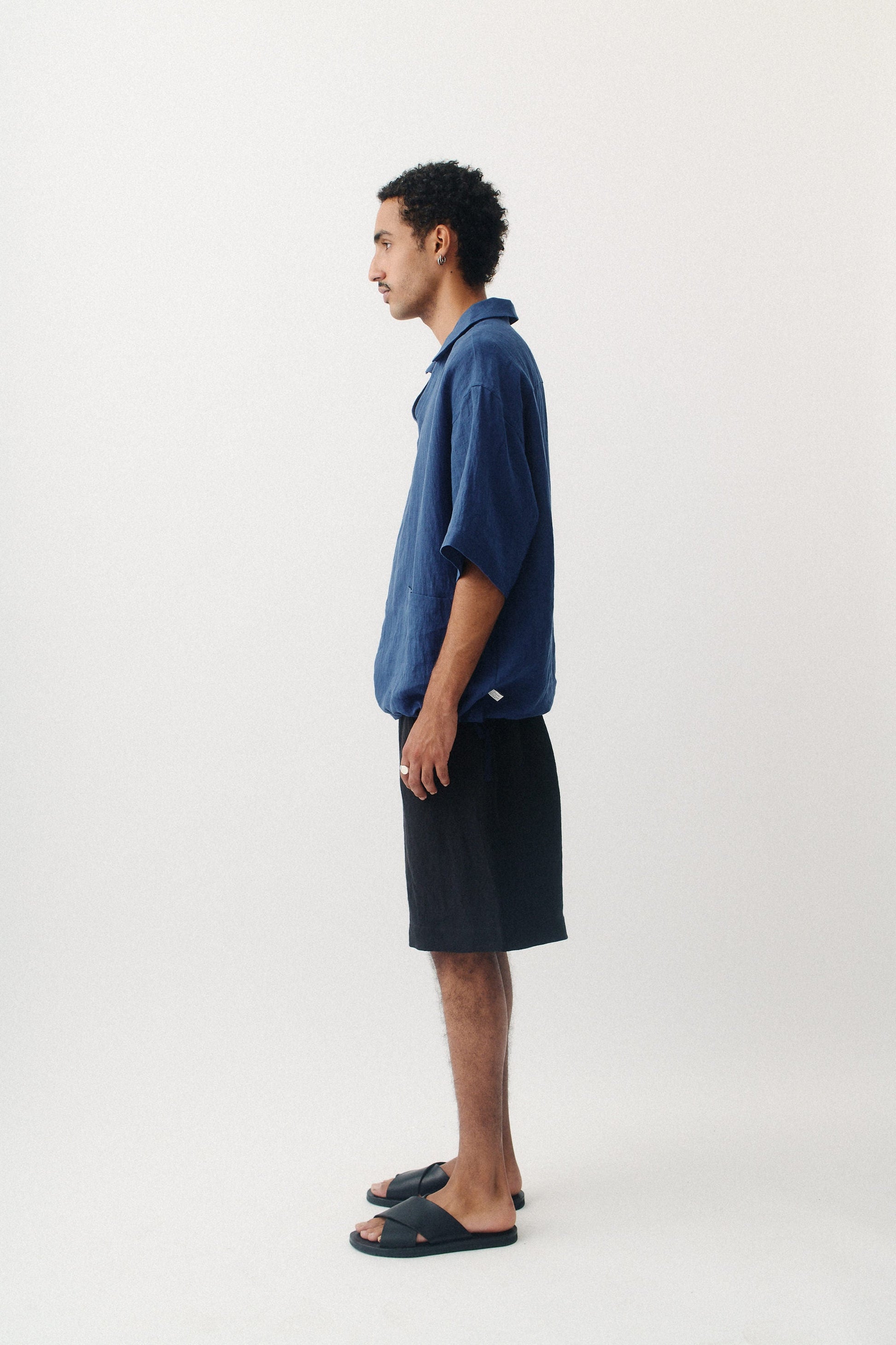Madeira Shirt Faded Indigo