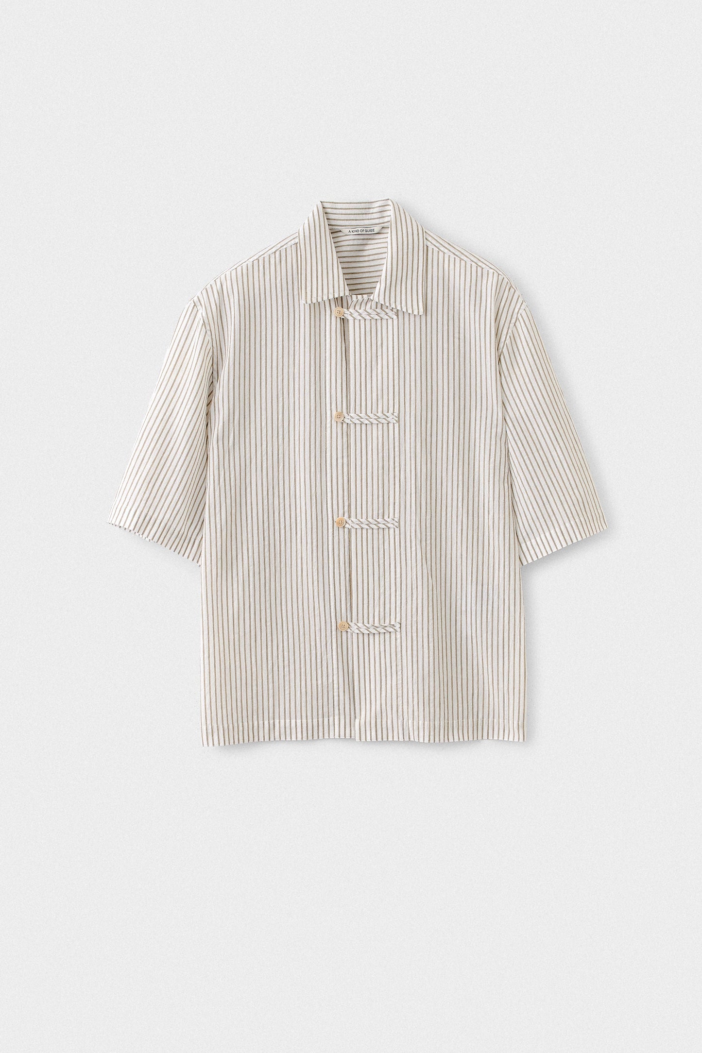 Meia Shirt Light Beach Stripe