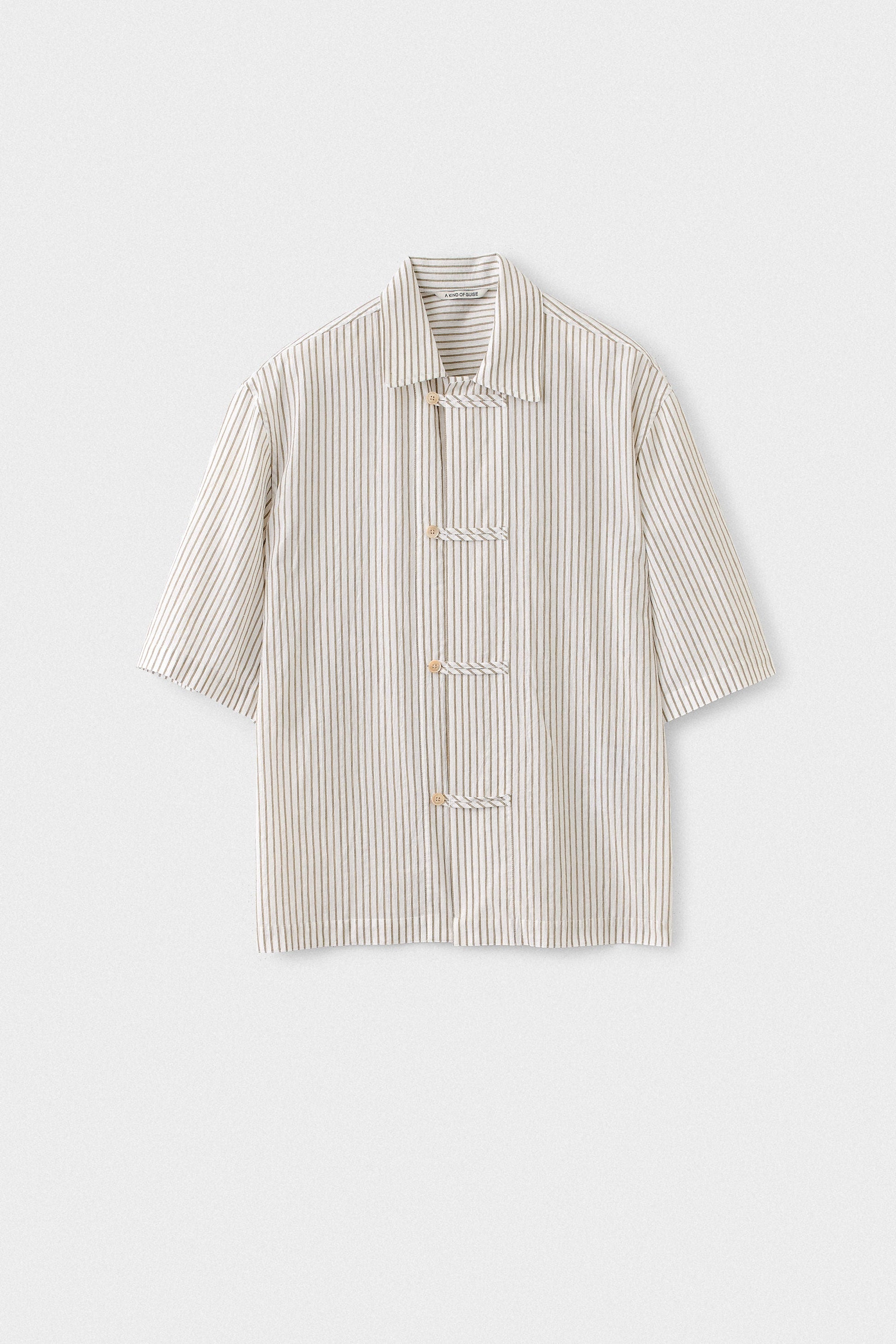 Meia Shirt Light Beach Stripe