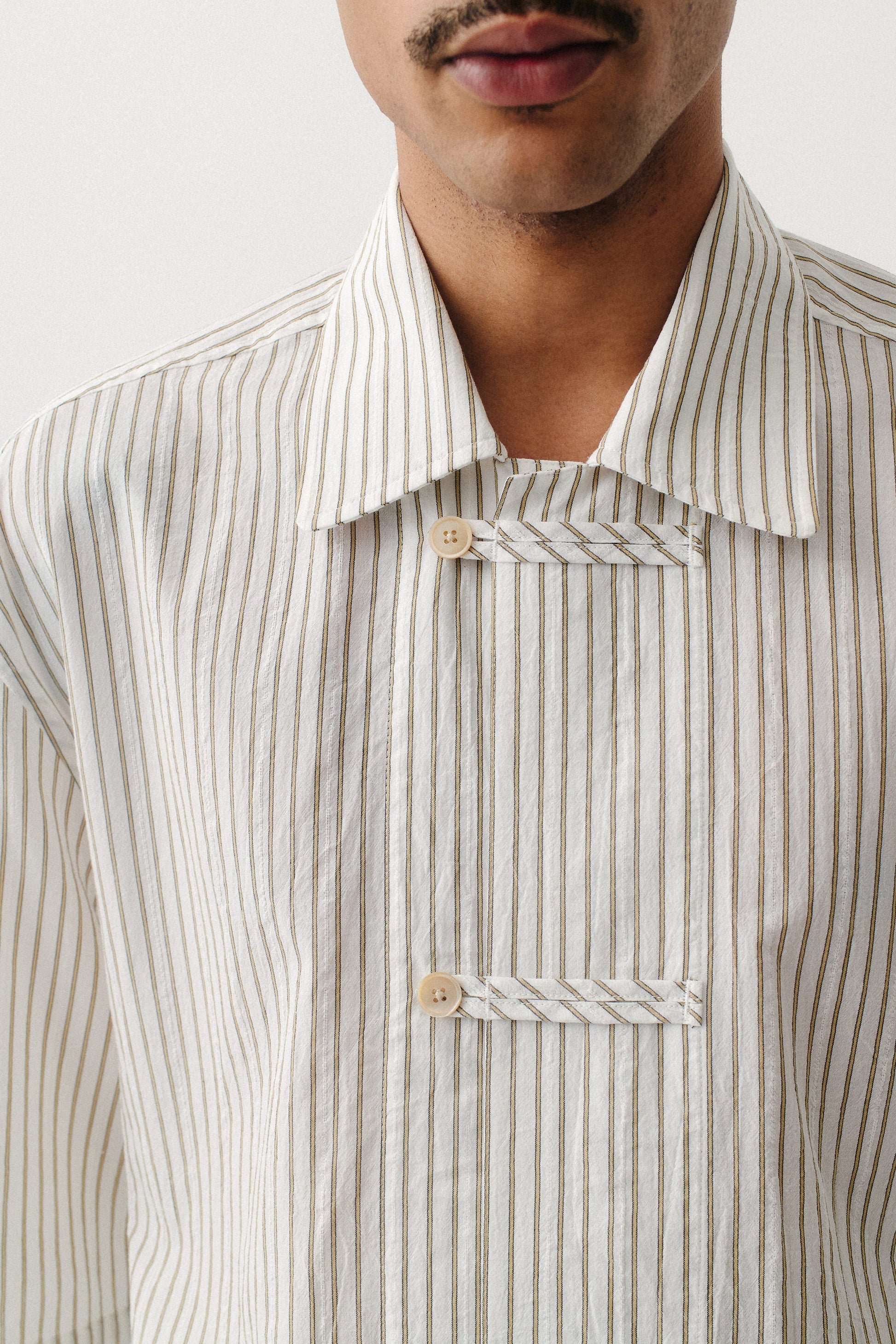 Meia Shirt Light Beach Stripe