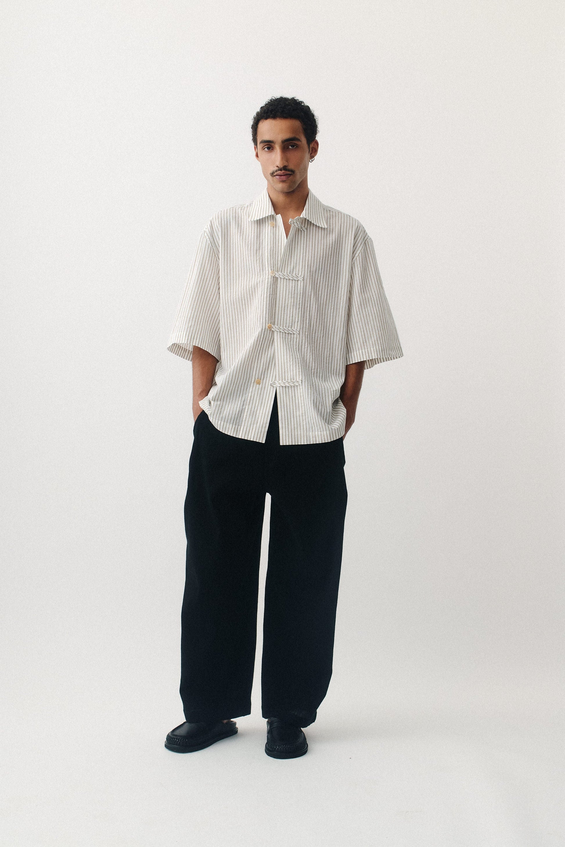 Meia Shirt Light Beach Stripe