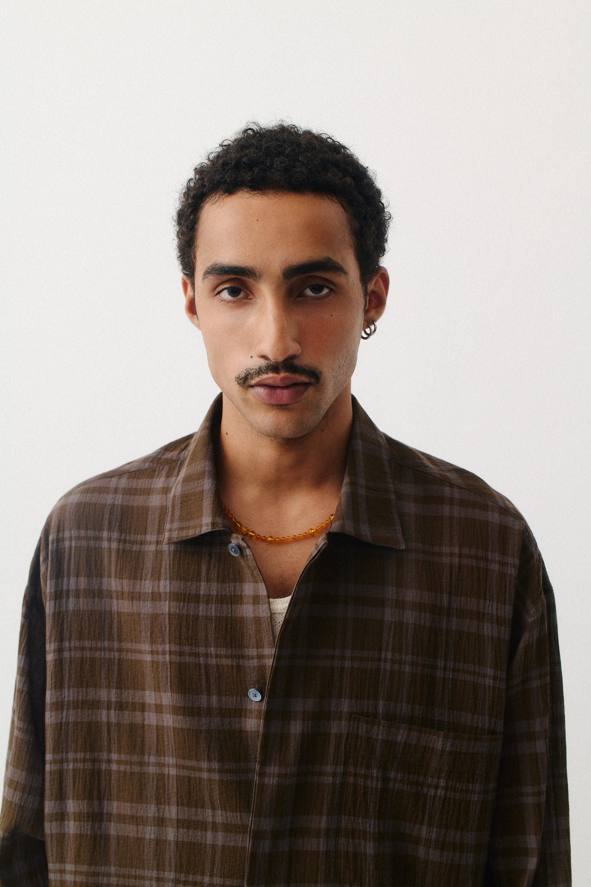 Rumba Shirt Earthy Check