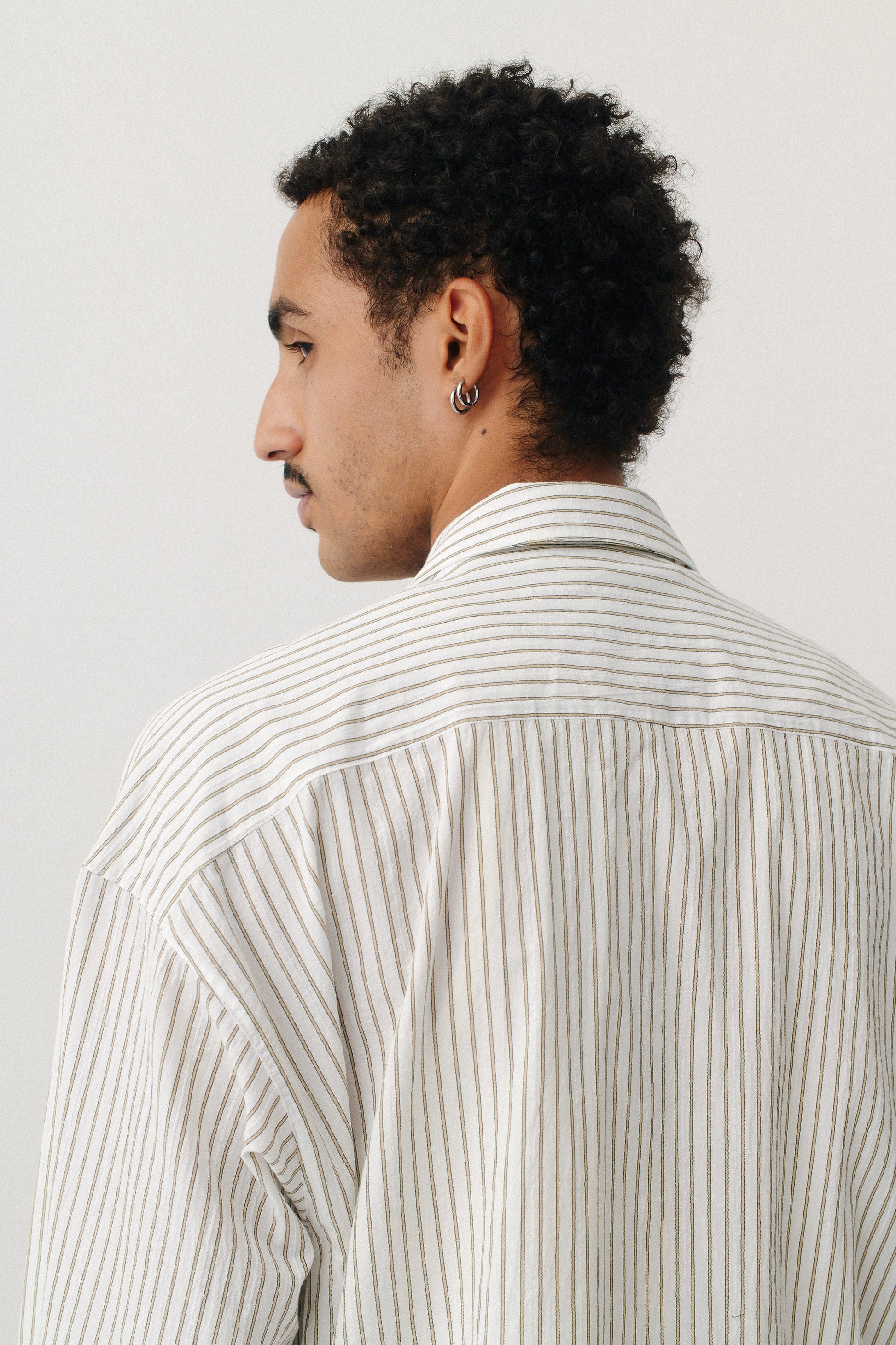 Rumba Shirt Light Beach Stripe