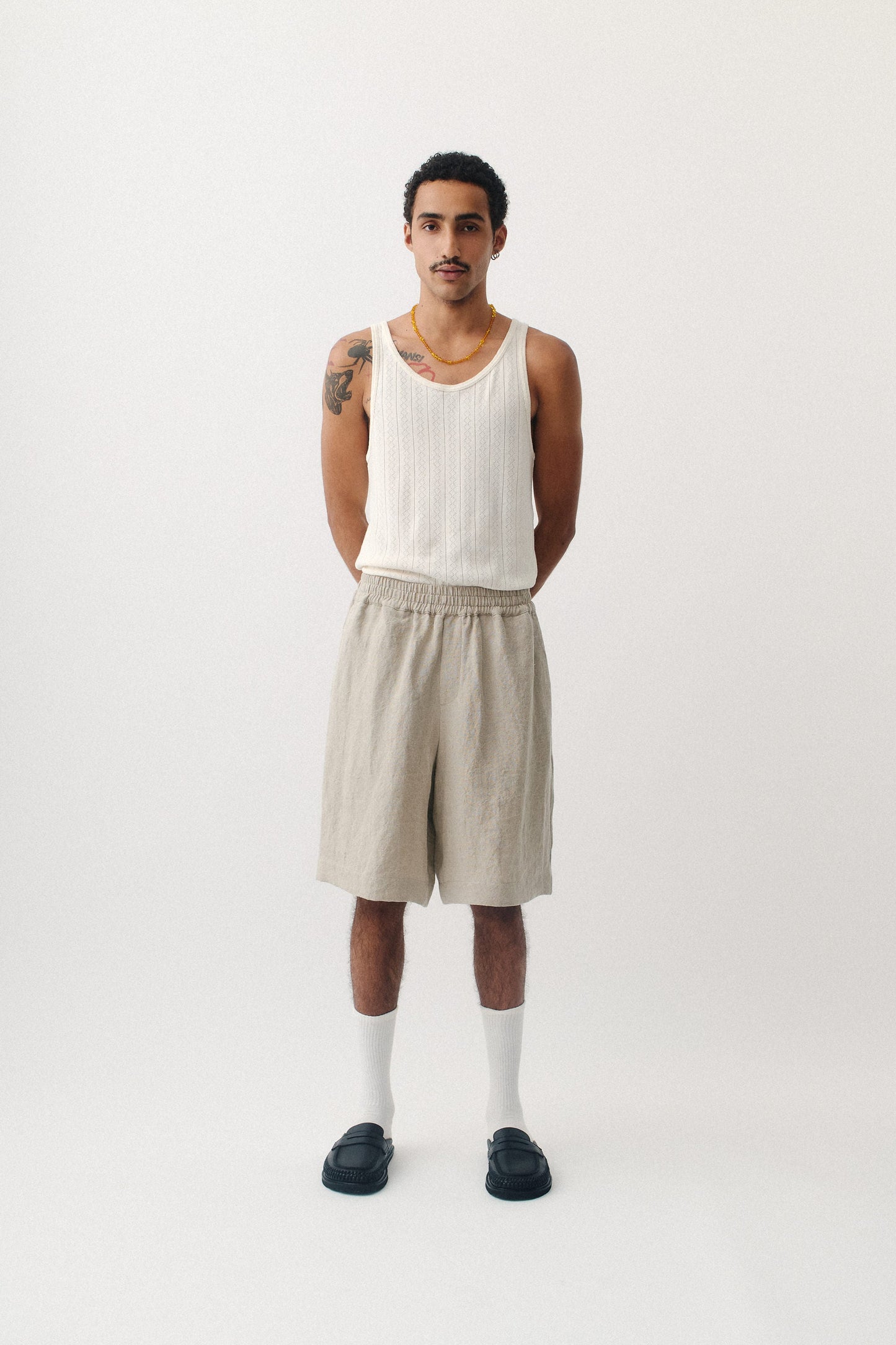 Saleh Shorts Beach Linen