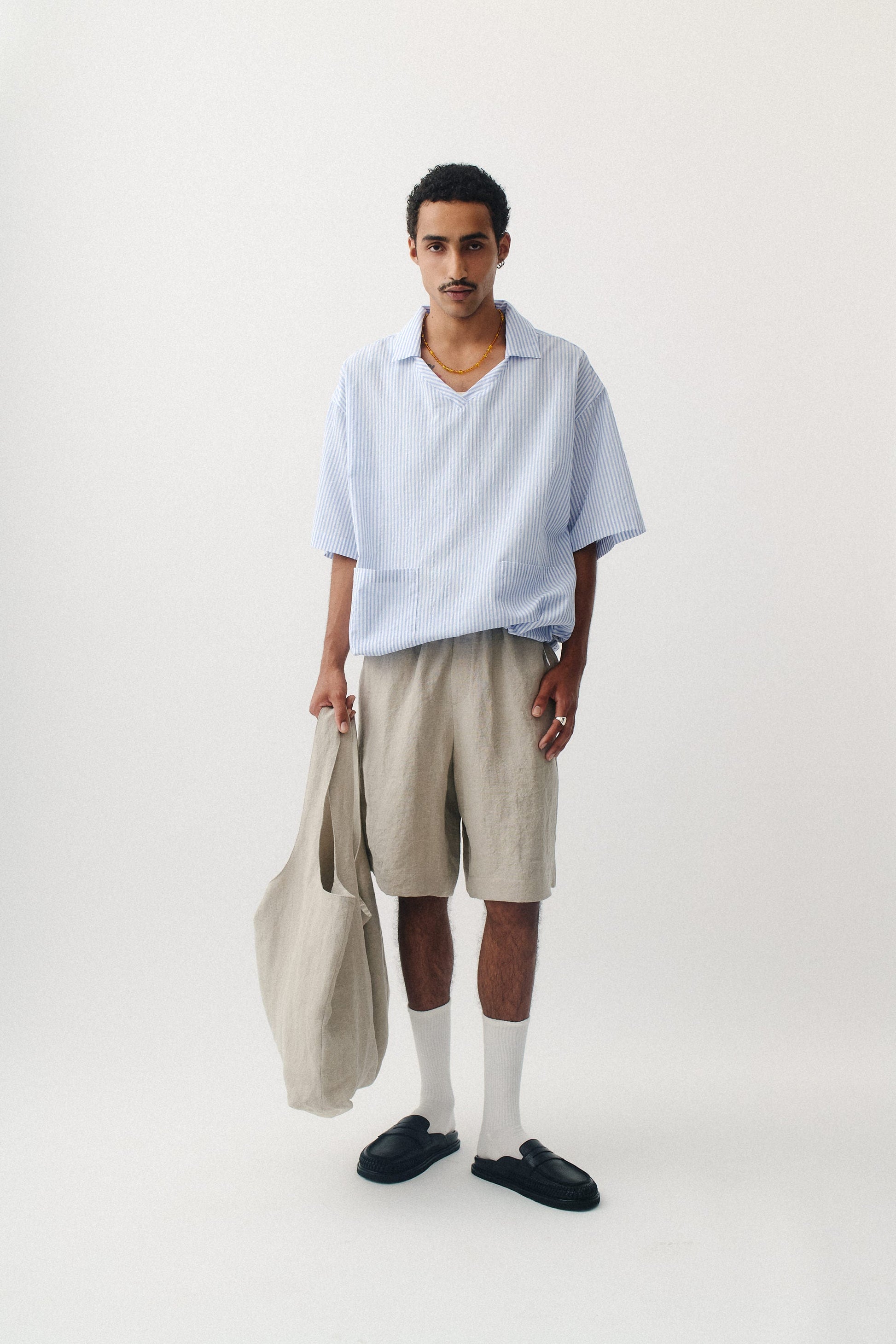 Saleh Shorts Beach Linen