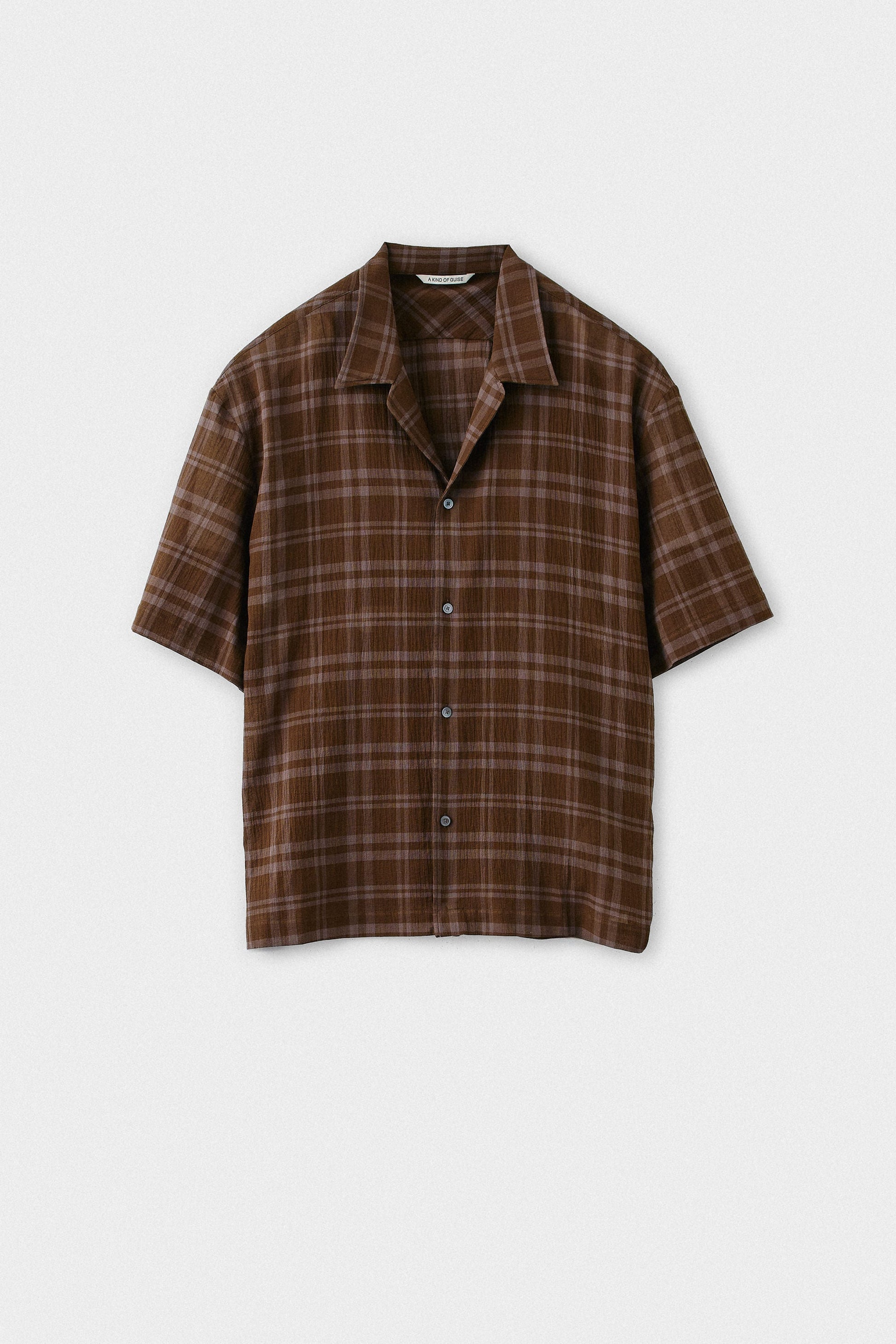 Samata Shirt Earthy Check