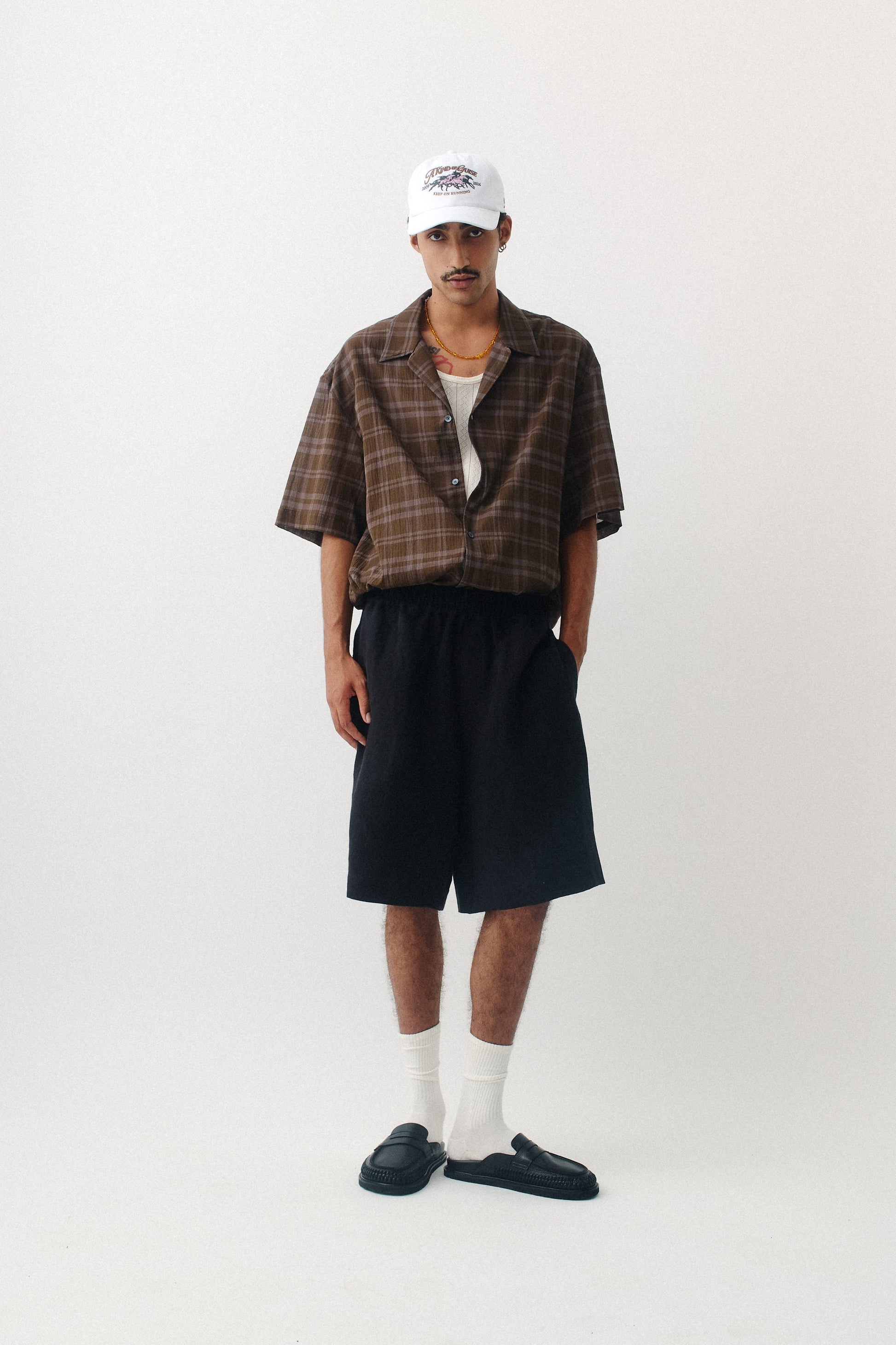 Samata Shirt Earthy Check