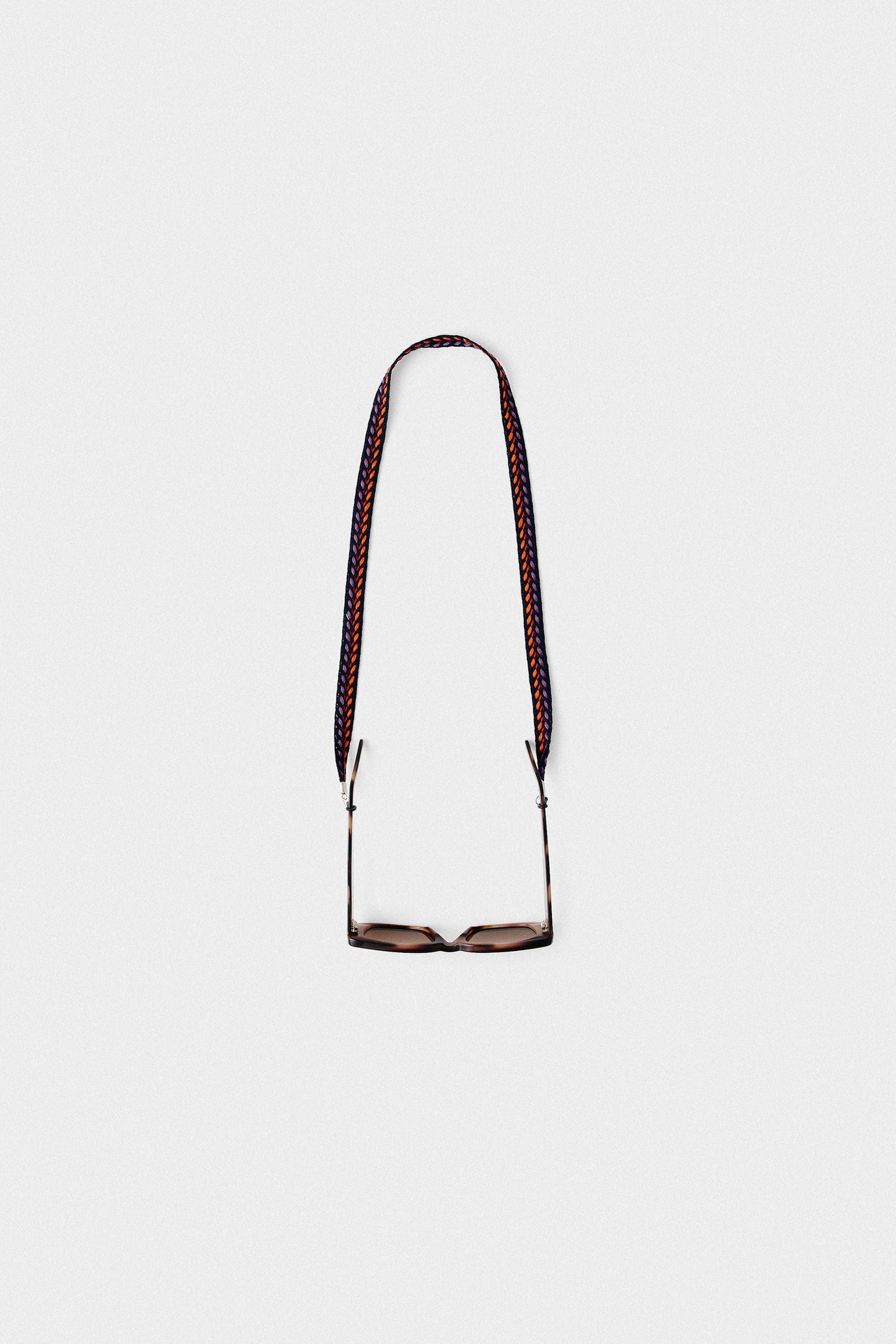 Spectacle Cord Navy Aubergines