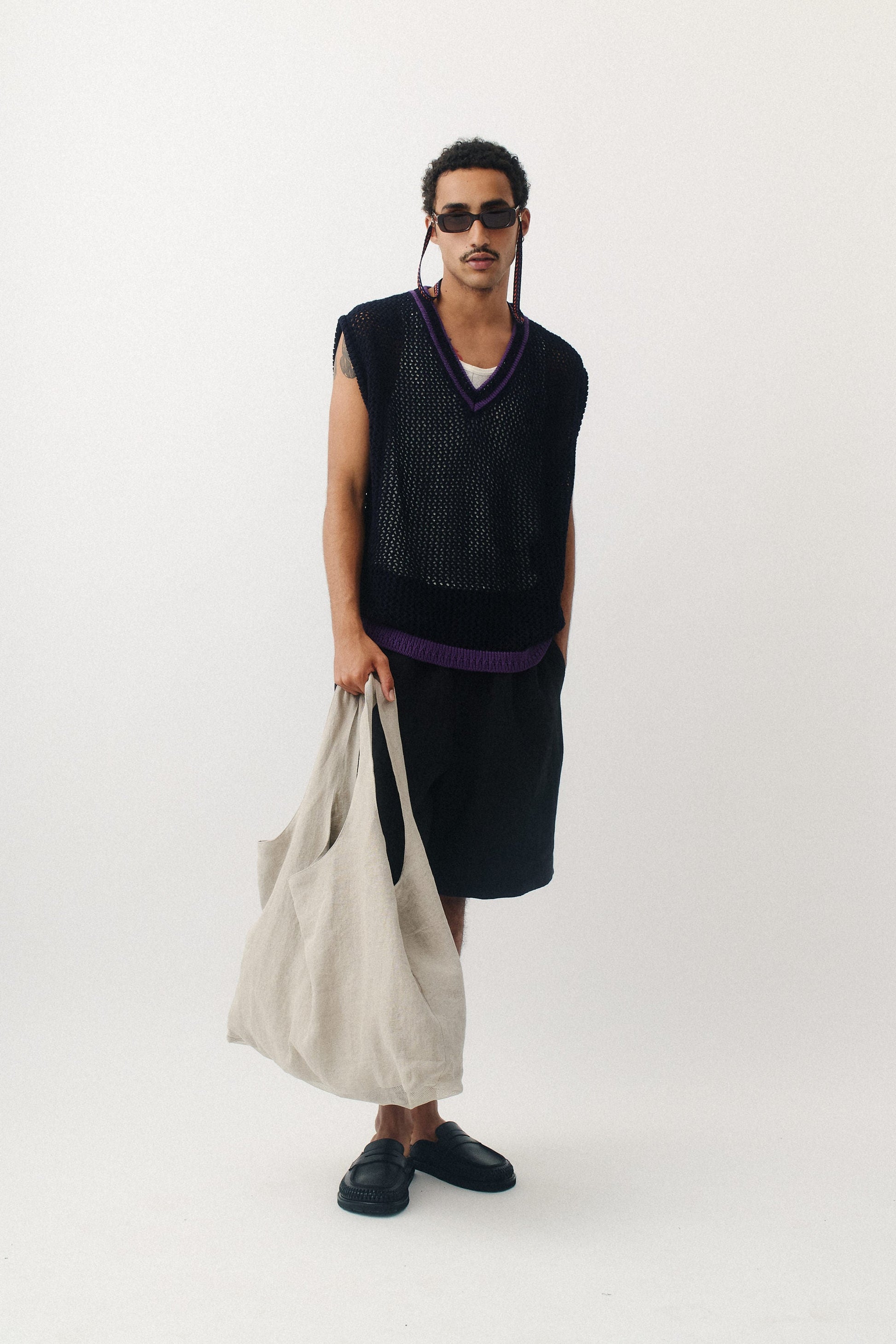 Vibo Knit Vest Twilight
