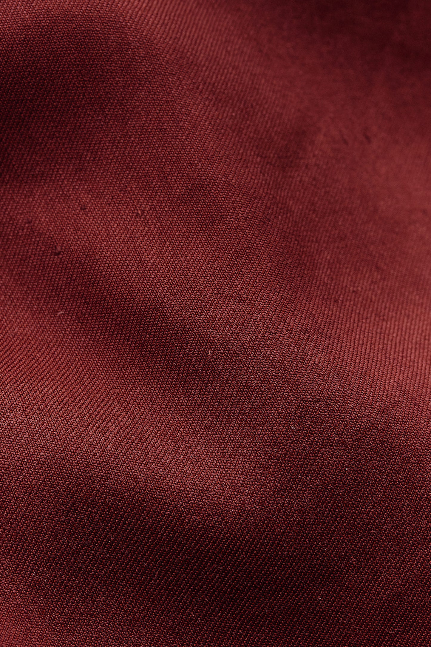Women's skirt, midi, linen-virgin wool-mohair prunelle weave, dark red.