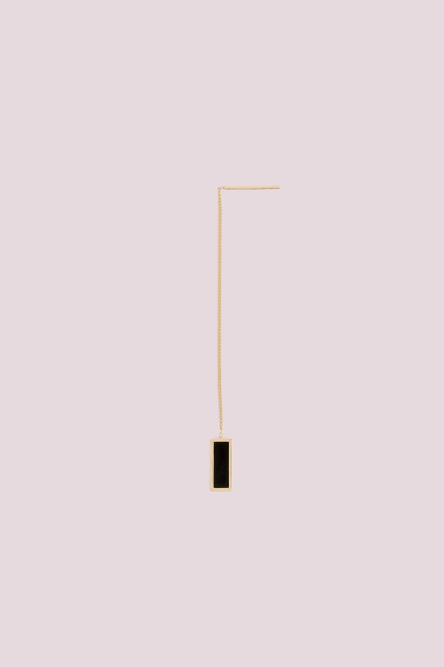 BAR CHAIN EARRING