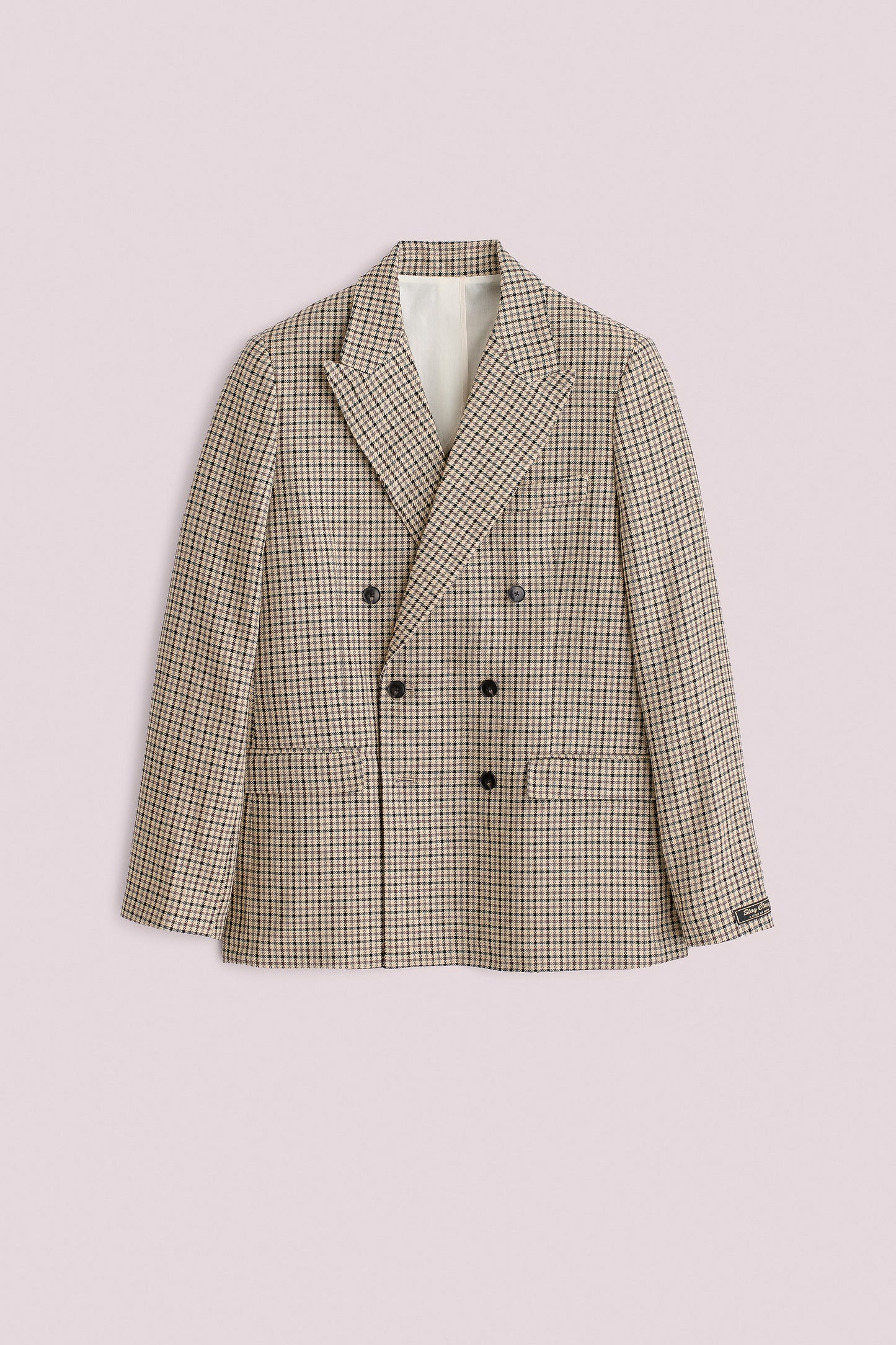 DOUBLE BREASTED PEAK BLAZER