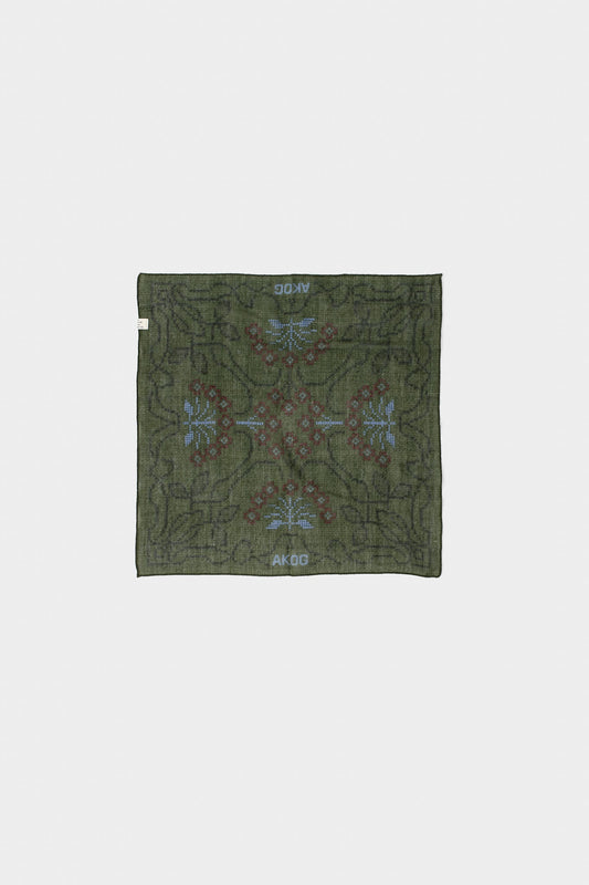 Luz Wool Bandana Verdure Foliage