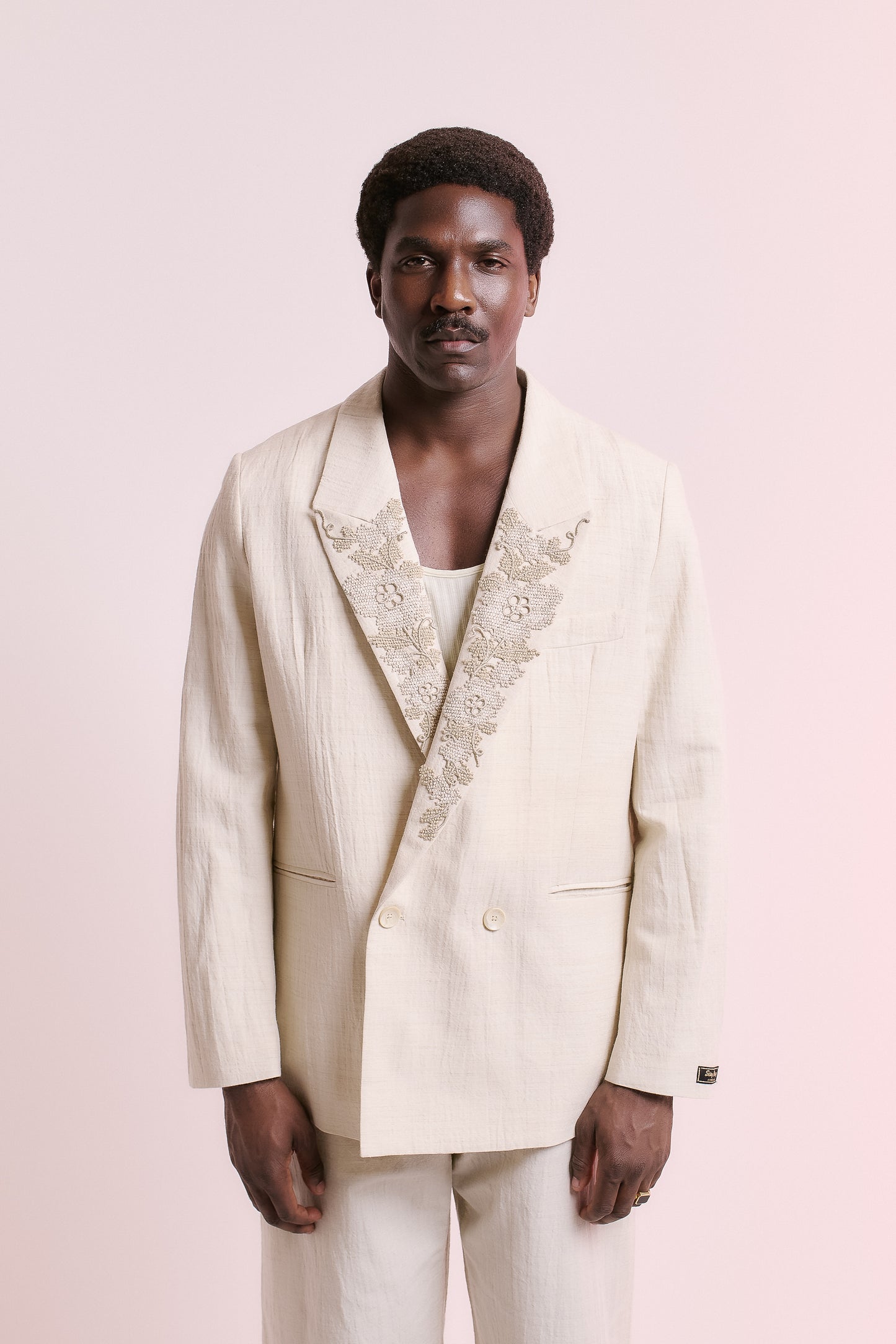 RELAXED DOUBLE BUTTONED BLAZER